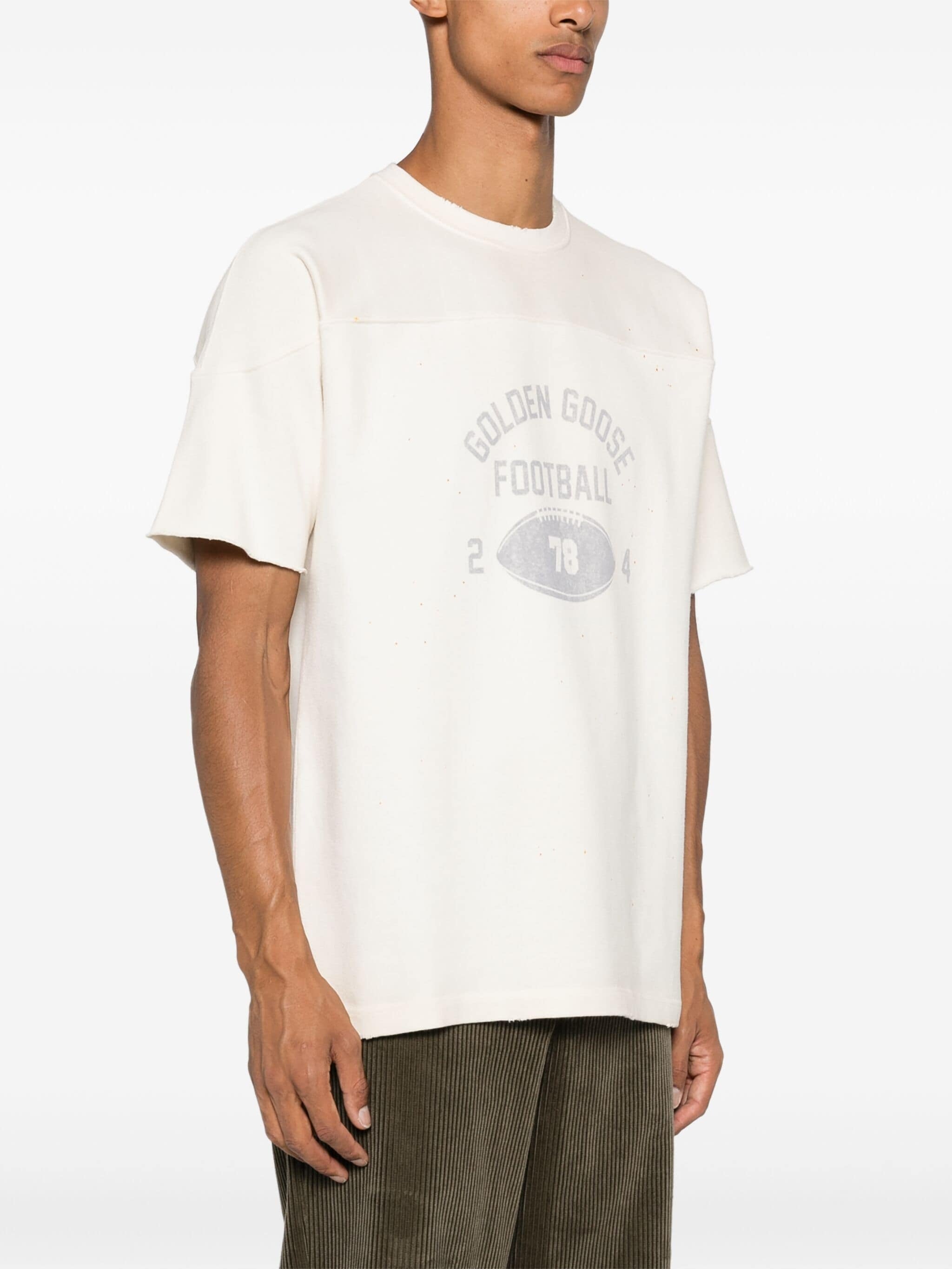 GOLDEN GOOSE COTTON T-SHIRT