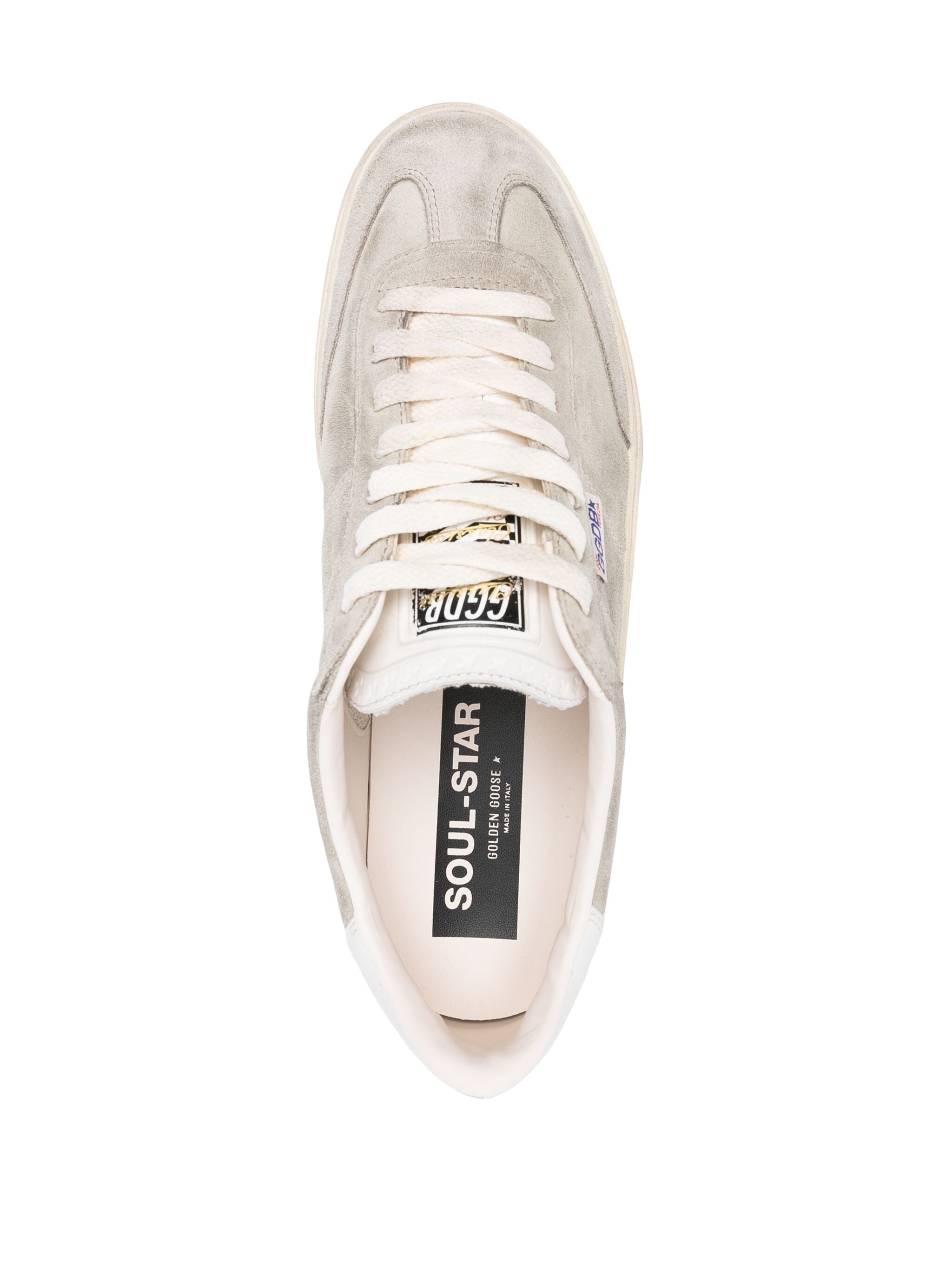 GOLDEN GOOSE SOUL-STAR SUEDE SNEAKERS