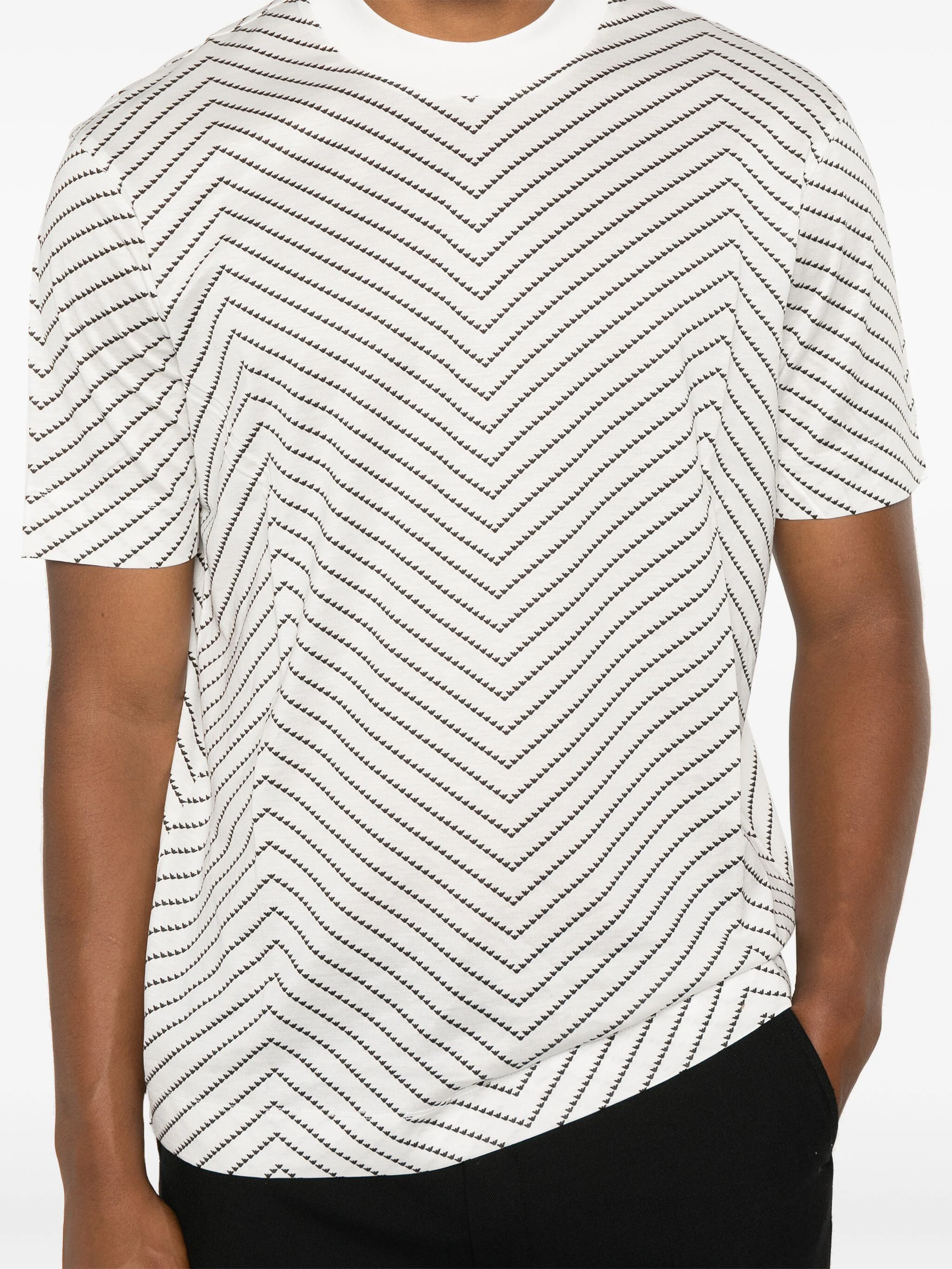 EMPORIO ARMANI LOGO-PRINT T-SHIRT