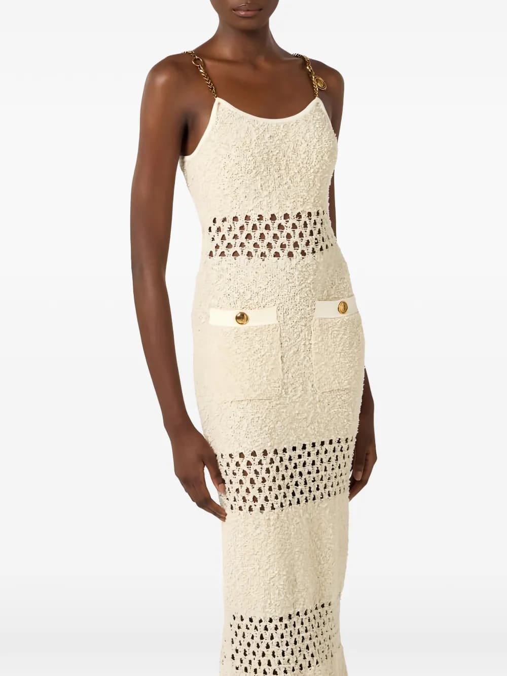 VESTIDO ELISABETTA FRANCHI ABERTURAS