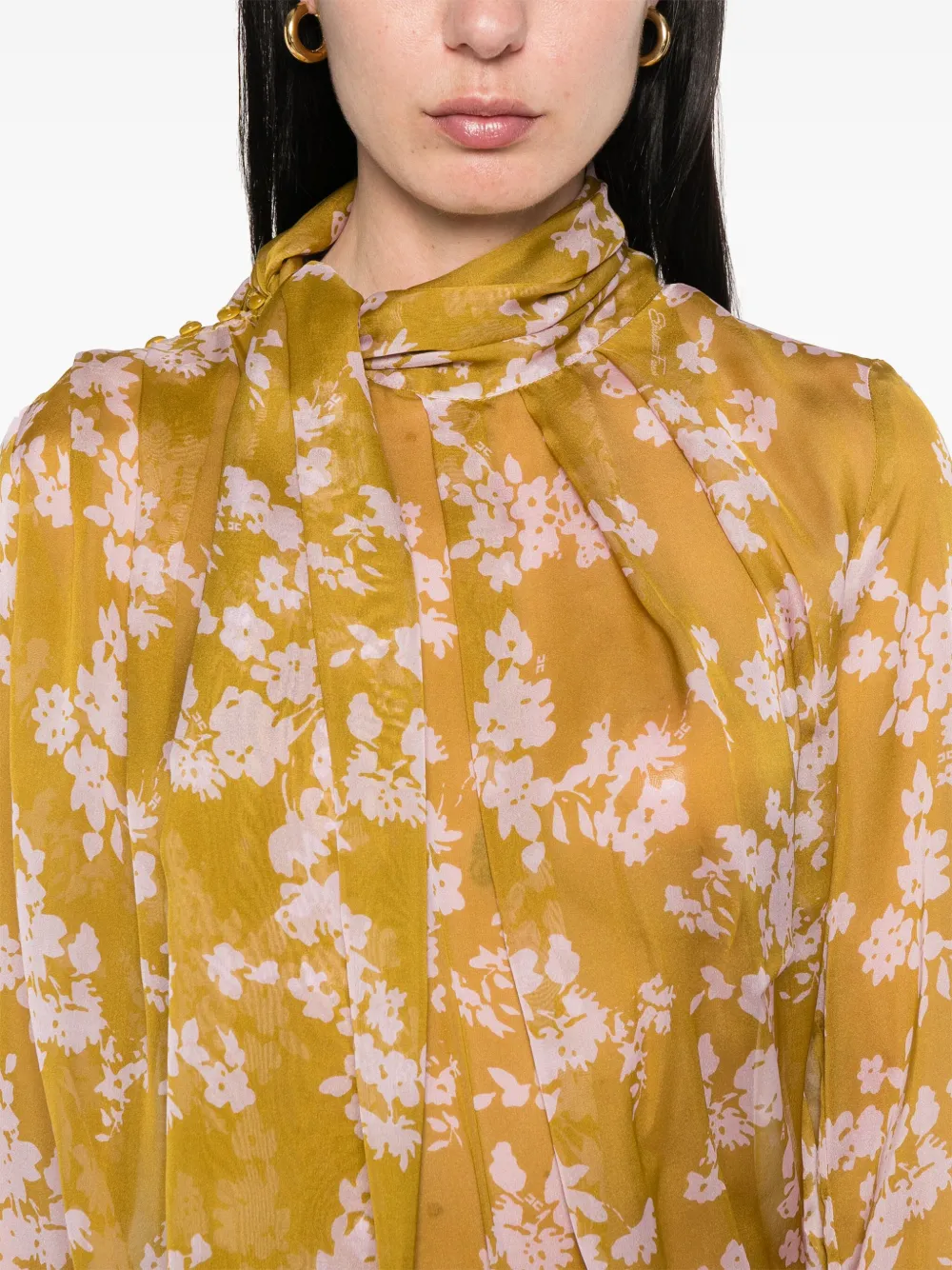 BLUSA ELISABETTA FRANCHI ESTAMPADA