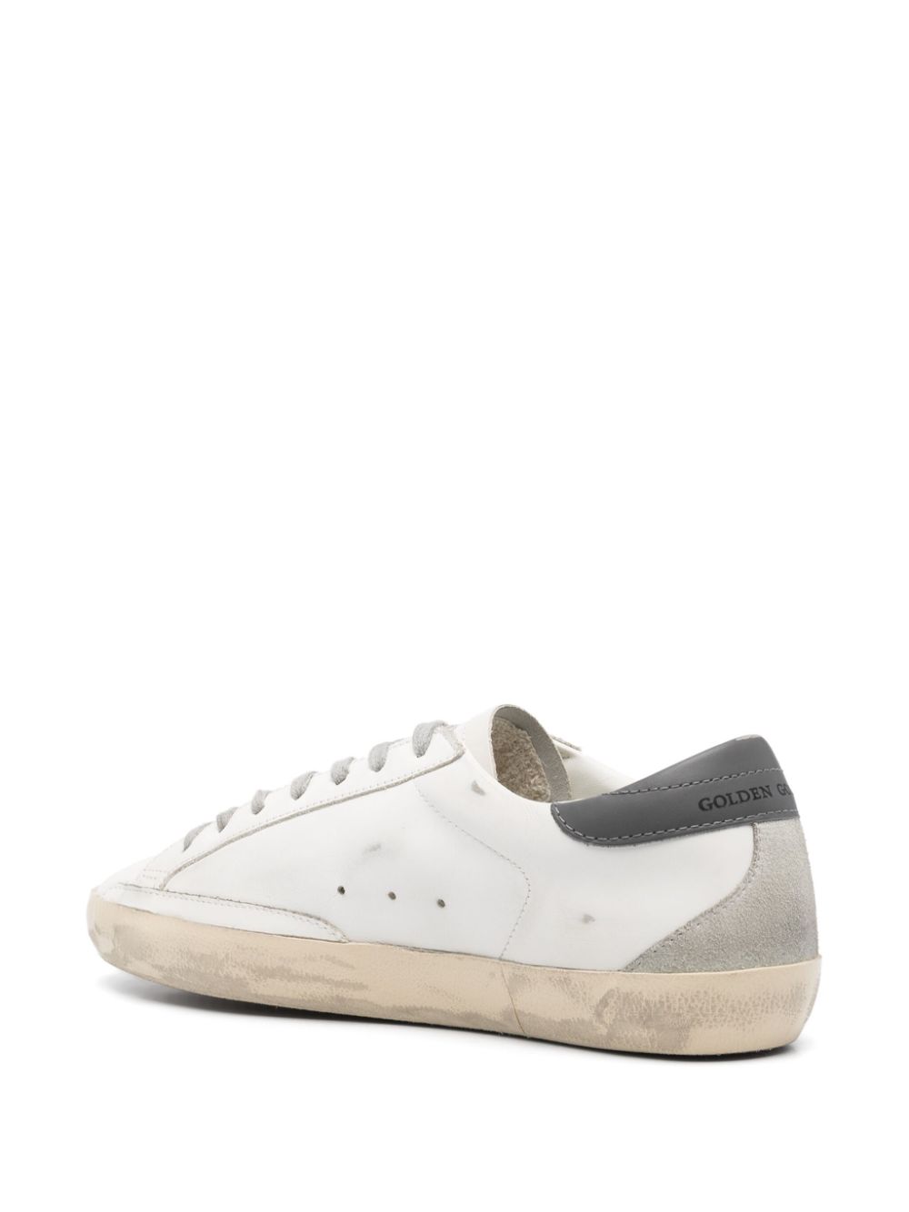 GOLDEN GOOSE SUPER-STAR DISTRESSED SNEAKERS