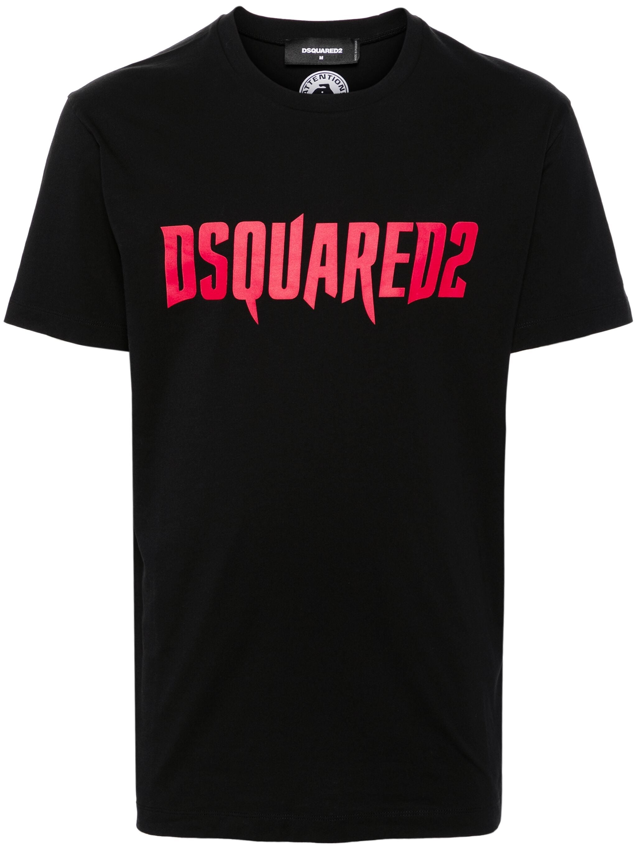 DSQUARED2 LOGO-PRINT COTTON T-SHIRT