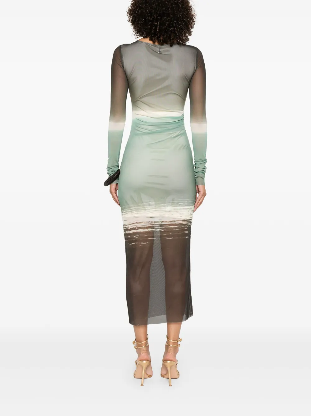 VESTIDO PATRIZIA PEPE DEGRADADO