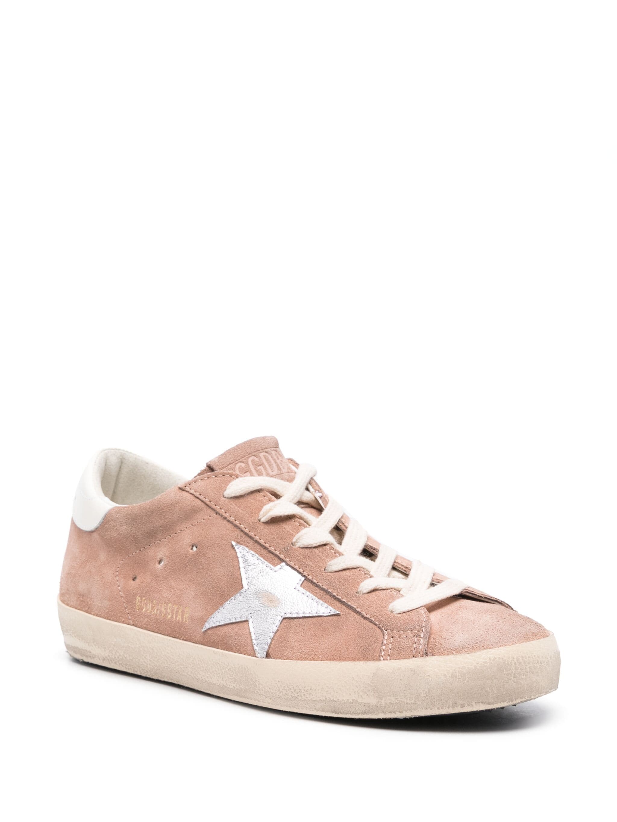 GOLDEN GOOSE SUPER-STAR SUEDE SNEAKERS