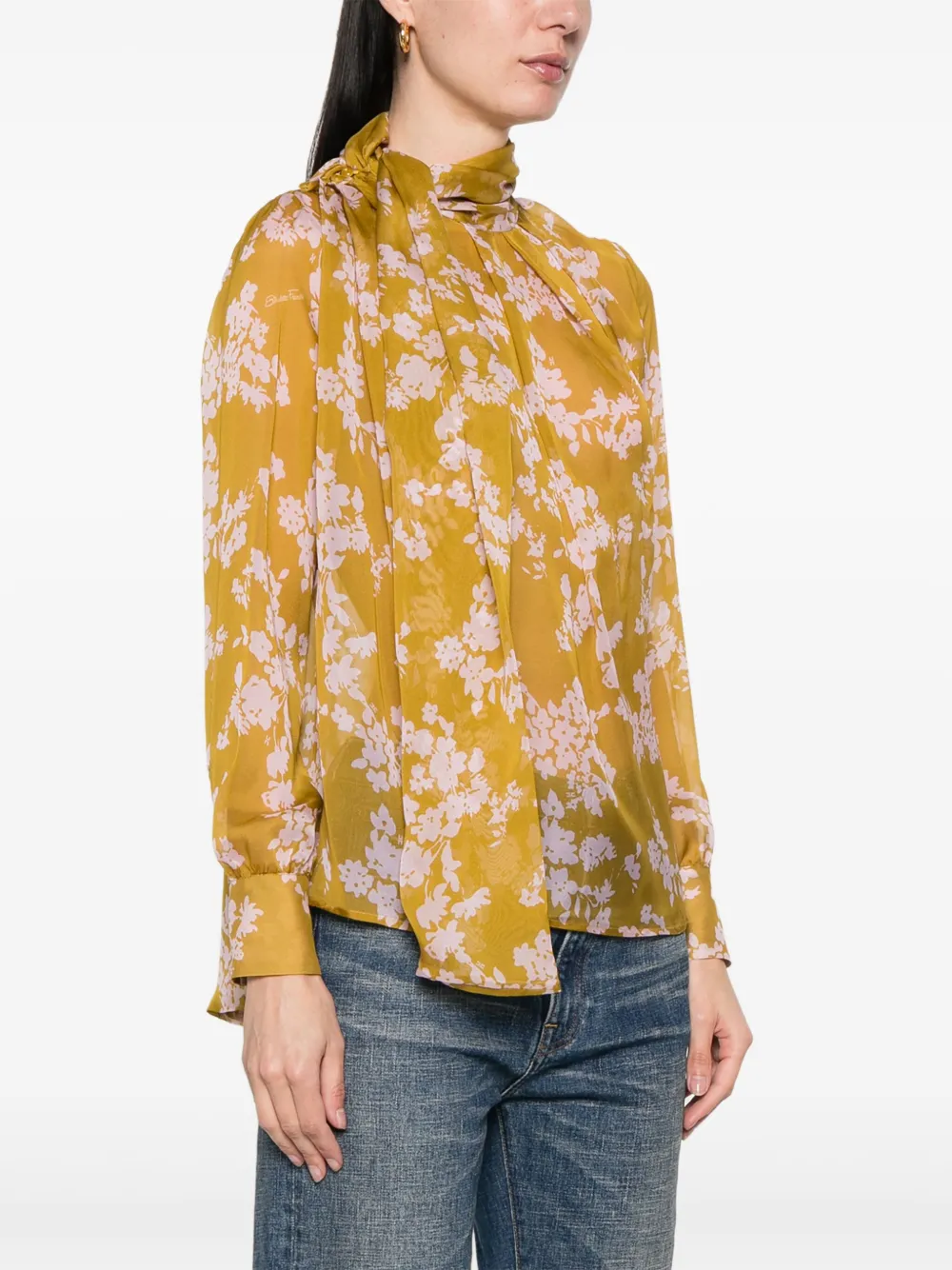 BLUSA ELISABETTA FRANCHI ESTAMPADA