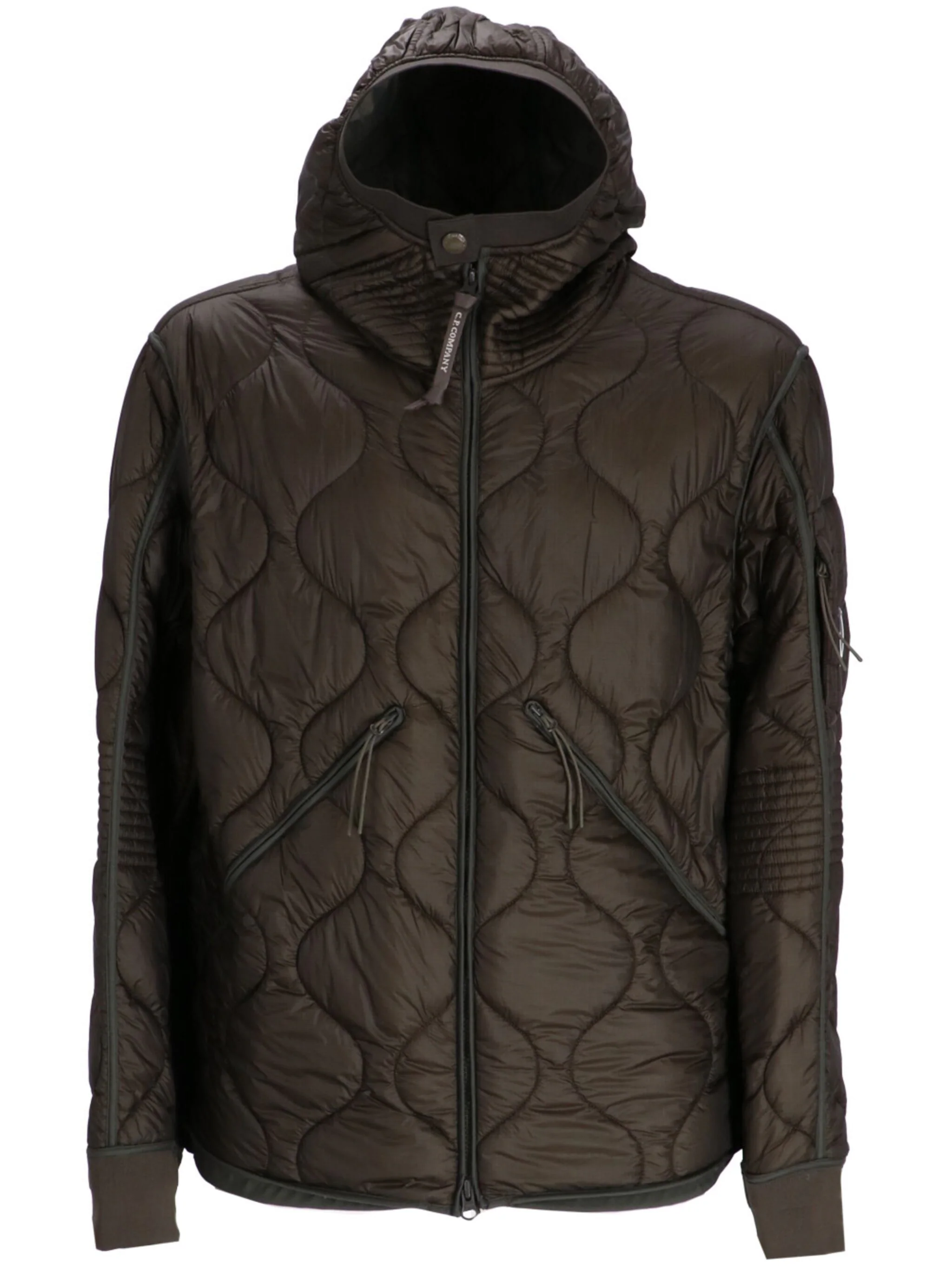 CP COMPANY PADDED HOODED JACKET