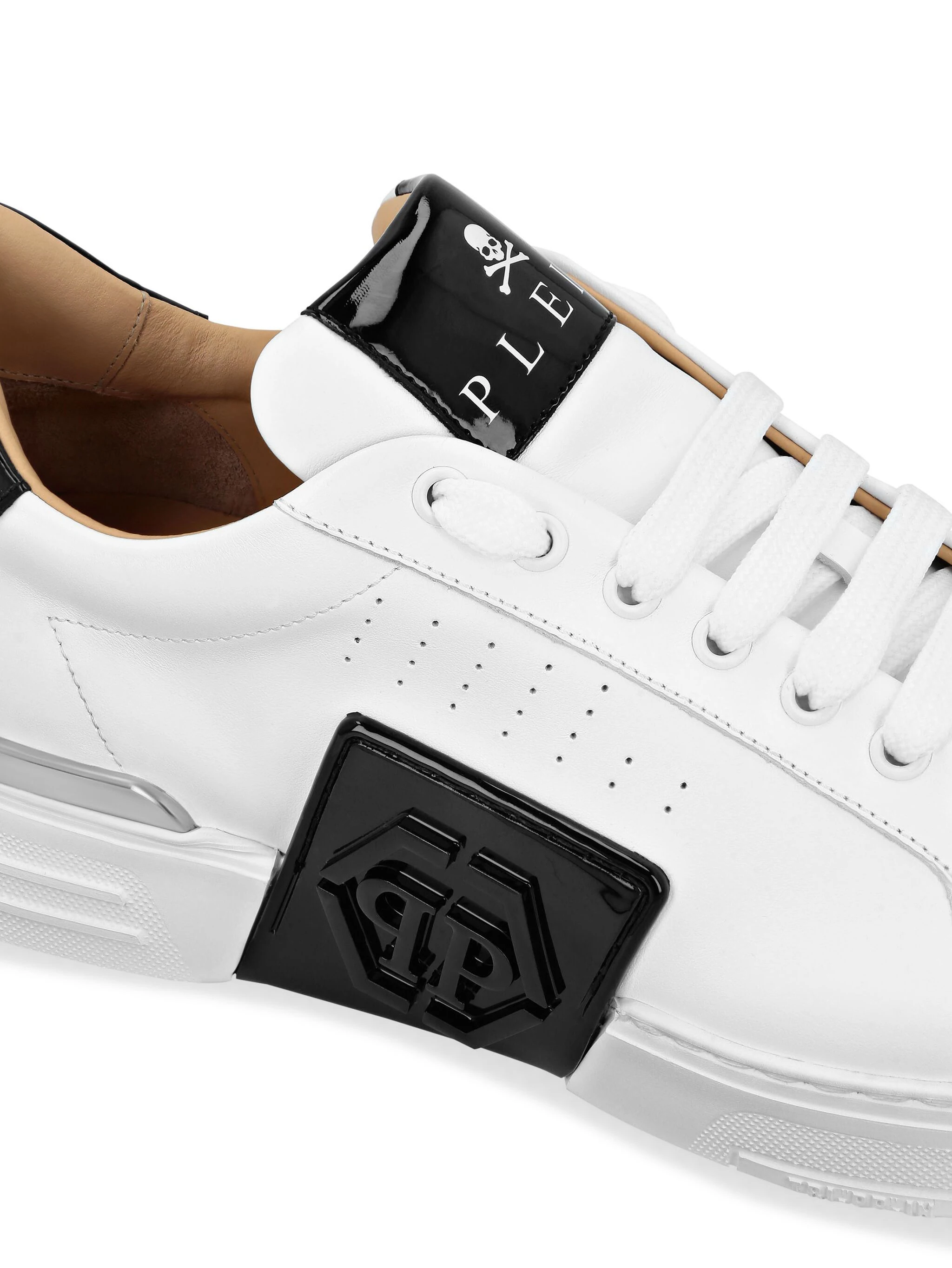 PHILIPP PLEIN HEXAGON LOW-TOP SNEAKERS