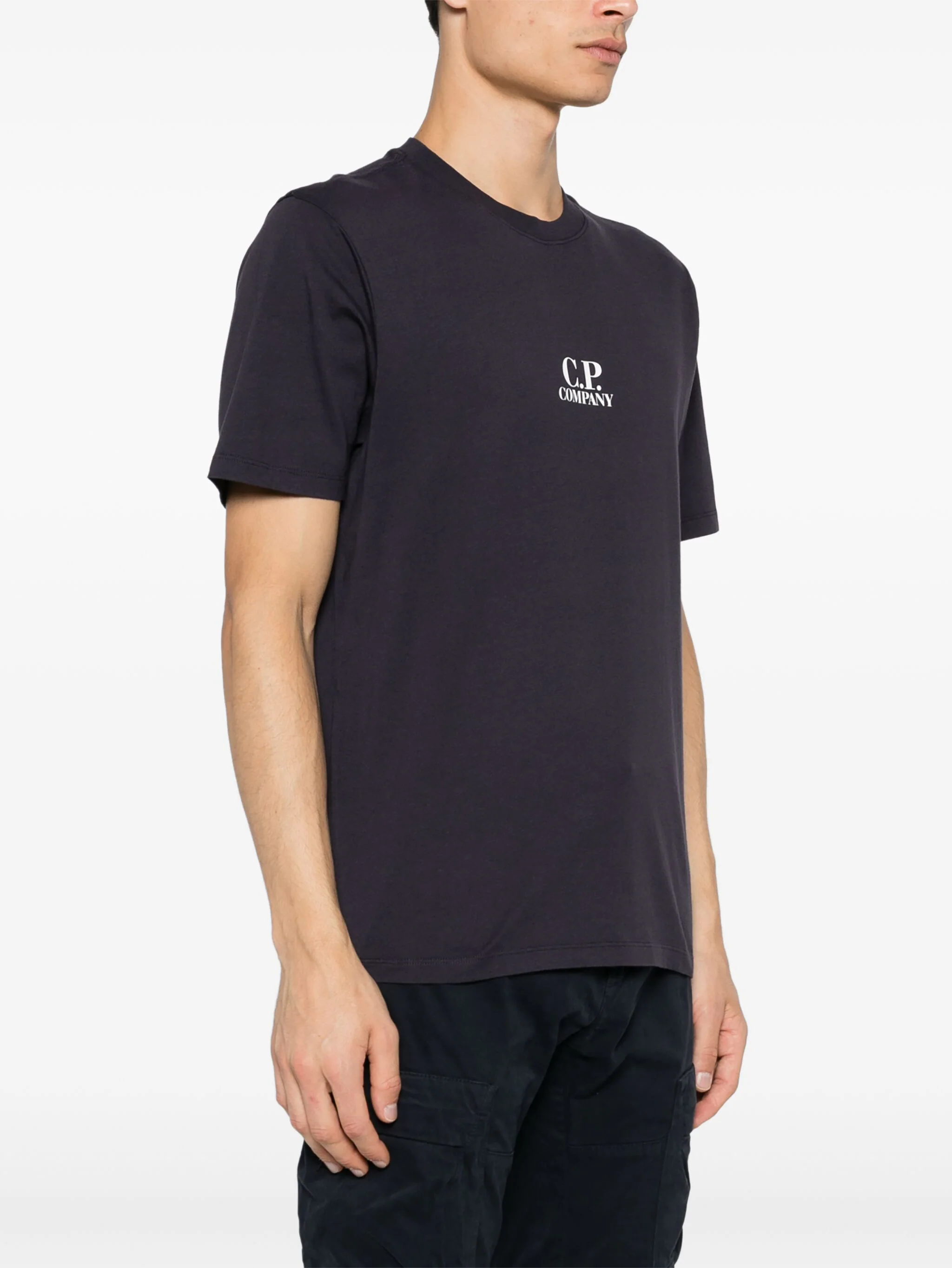 CP COMPANY LOGO-PRINT T-SHIRT