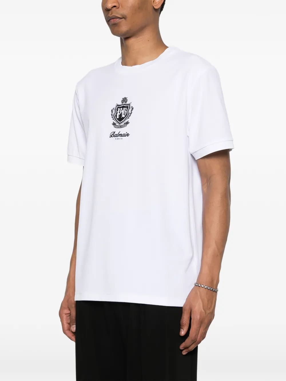 CAMISETA BALMAIN LOGO