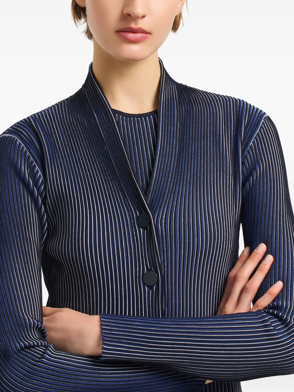 CARDIGAN EMPORIO ARMANI PLISADO