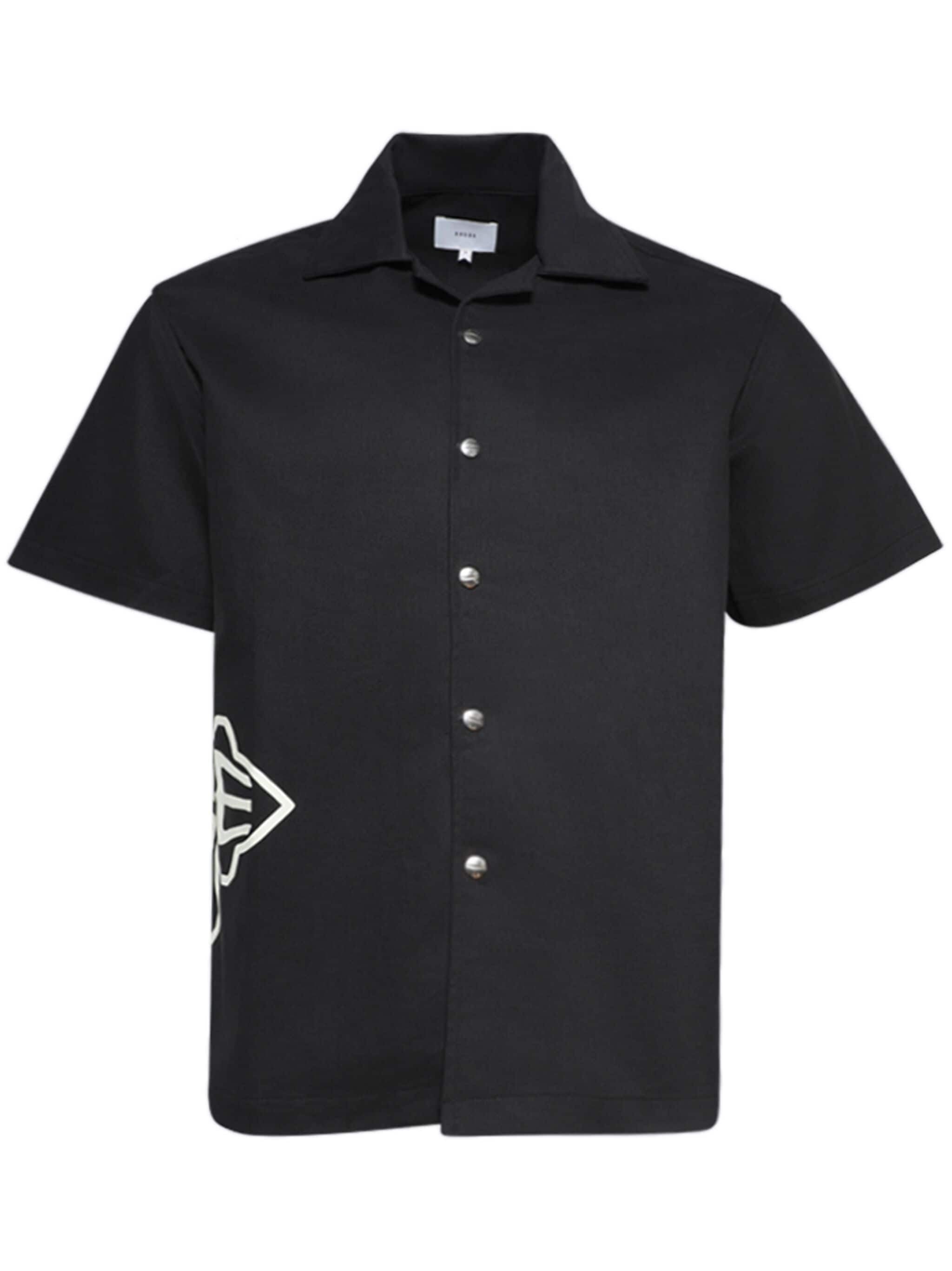 RHUDE CROSS LOGO SHIRT