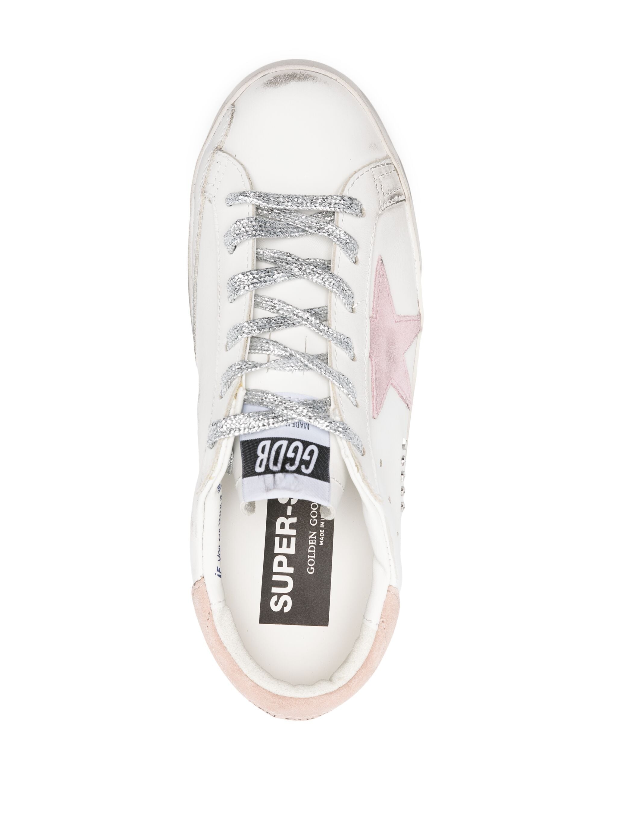 GOLDEN GOOSE SUPERSTAR LEATHER SNEAKERS