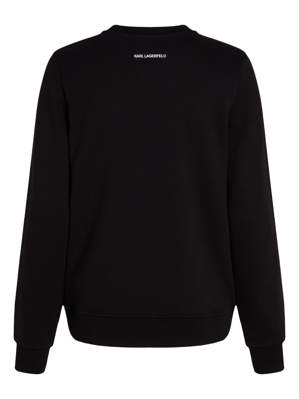 KARL LAGERFELD SUNGLASSES-EMBROIDERED SWEATSHIRT