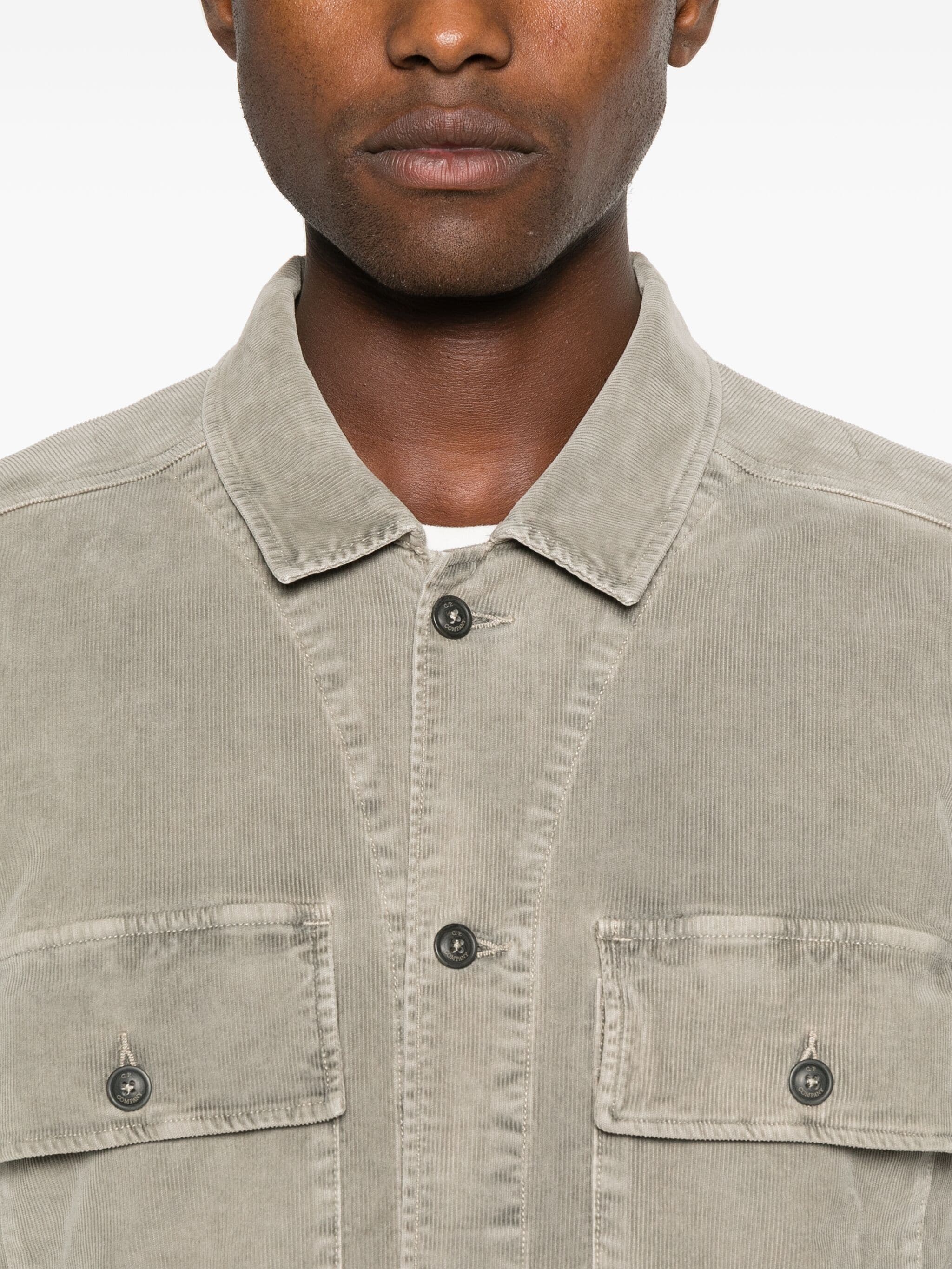 CP COMPANY LENS-DETAIL SHIRT