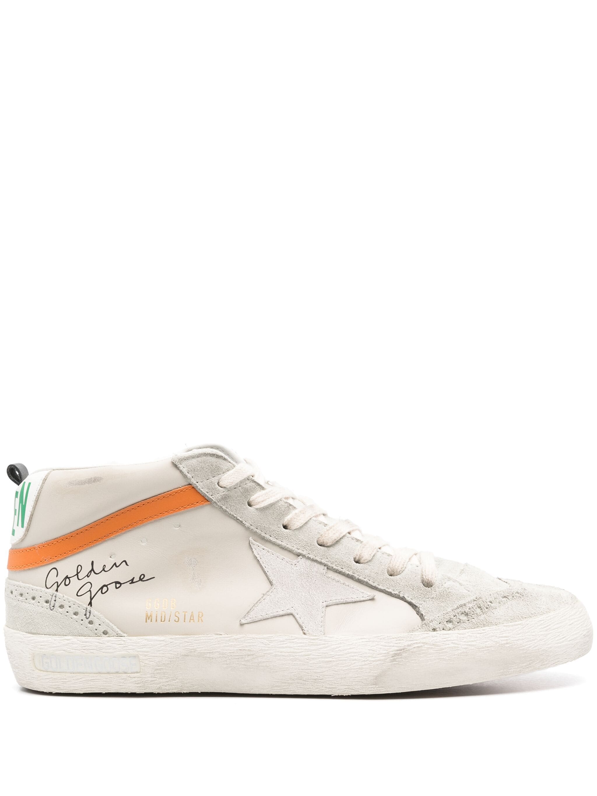 GOLDEN GOOSE MID STAR SNEAKERS