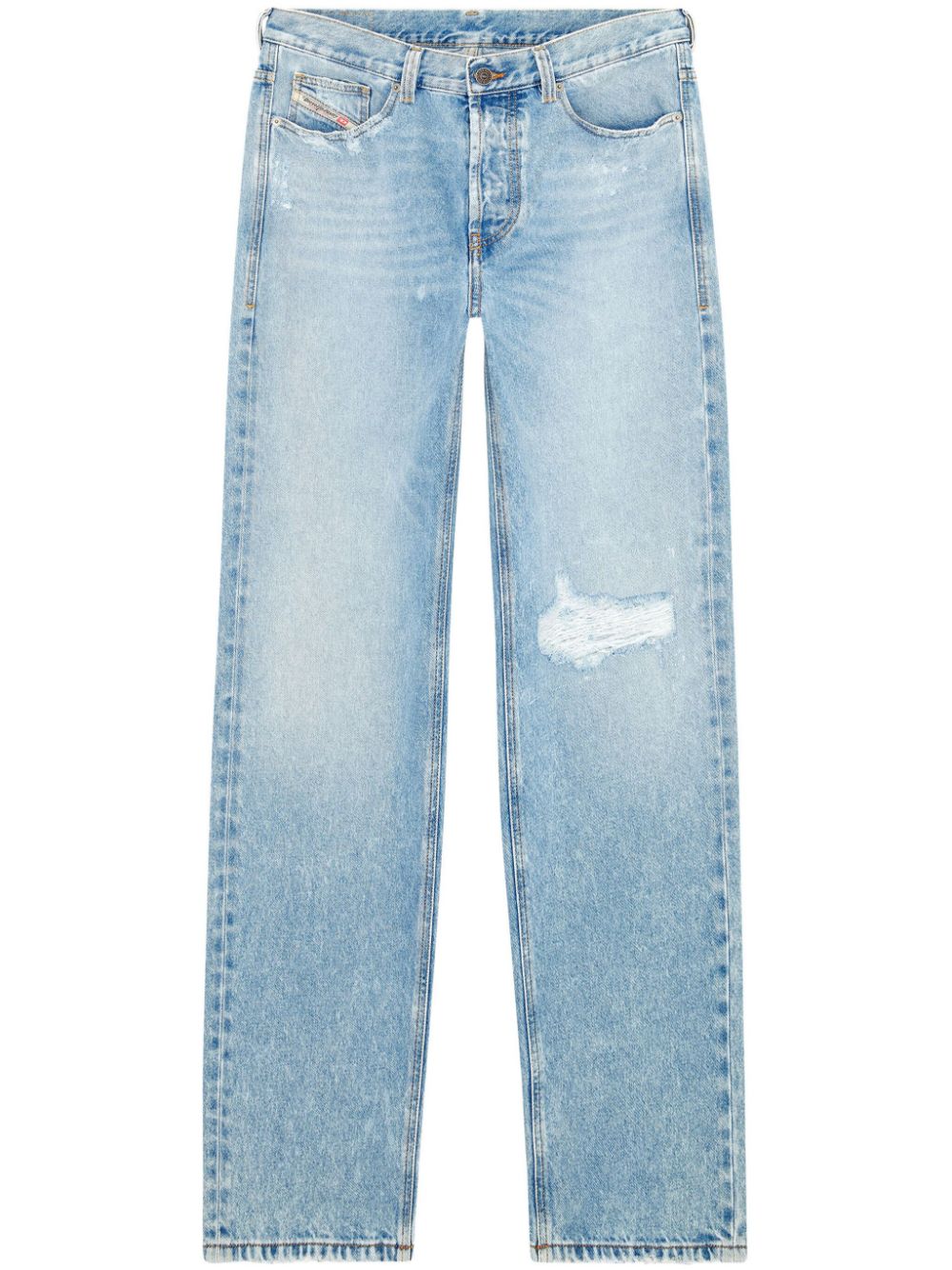 DIESEL 2010 D-MACS 09J80 STRAIGHT-LEG JEANS