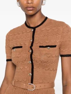 VESTIDO SELF-PORTRAIT CROCHET