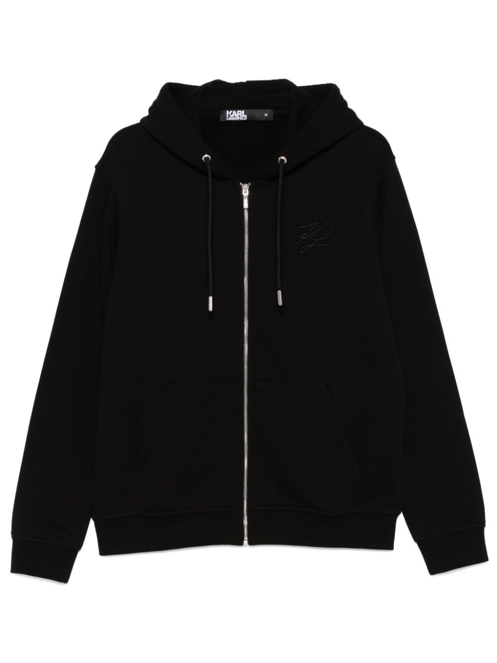 KARL LAGERFELD ZIP-UP HOODIE