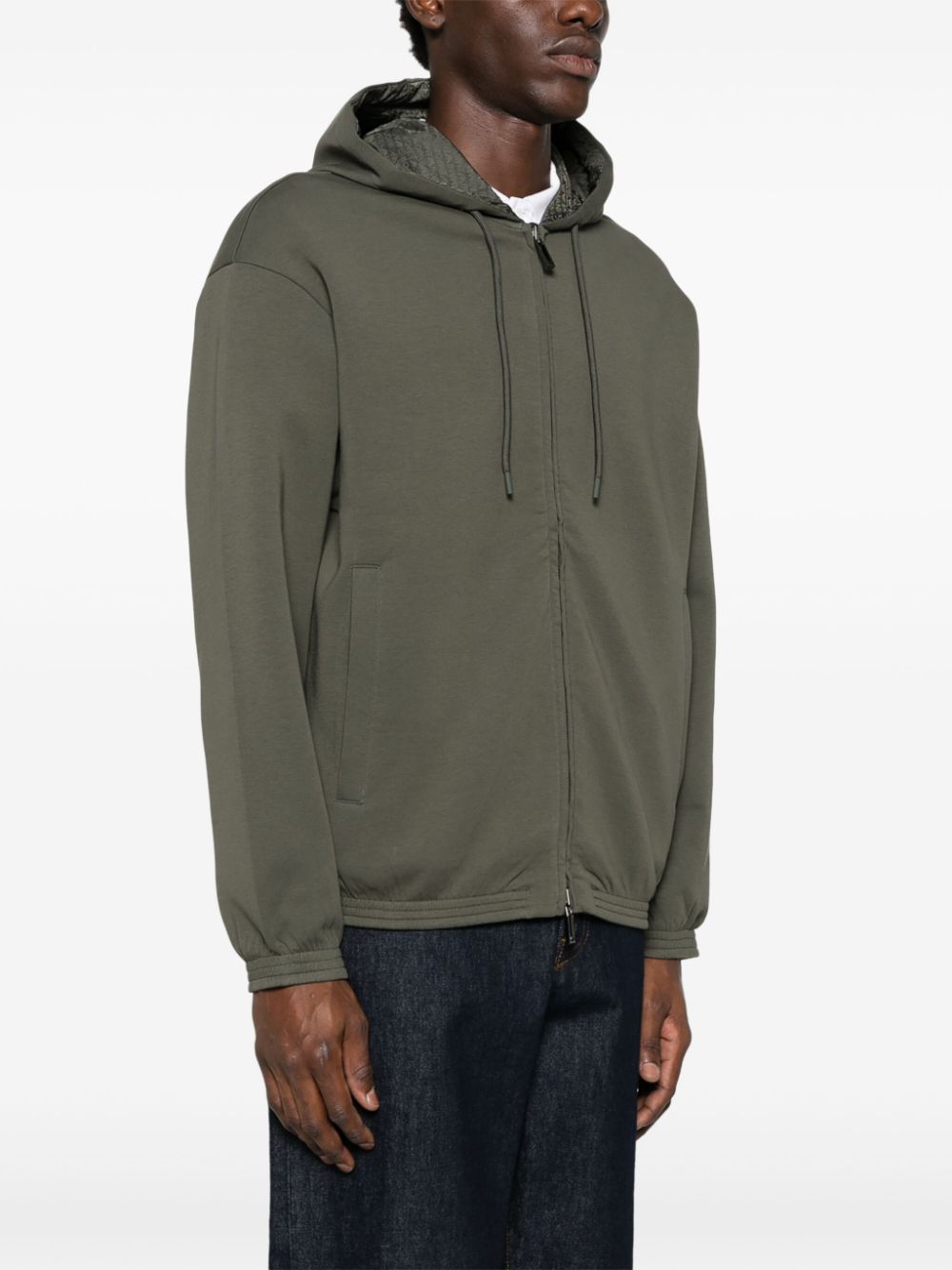 EMPORIO ARMANI REVERSIBLE HOODIE