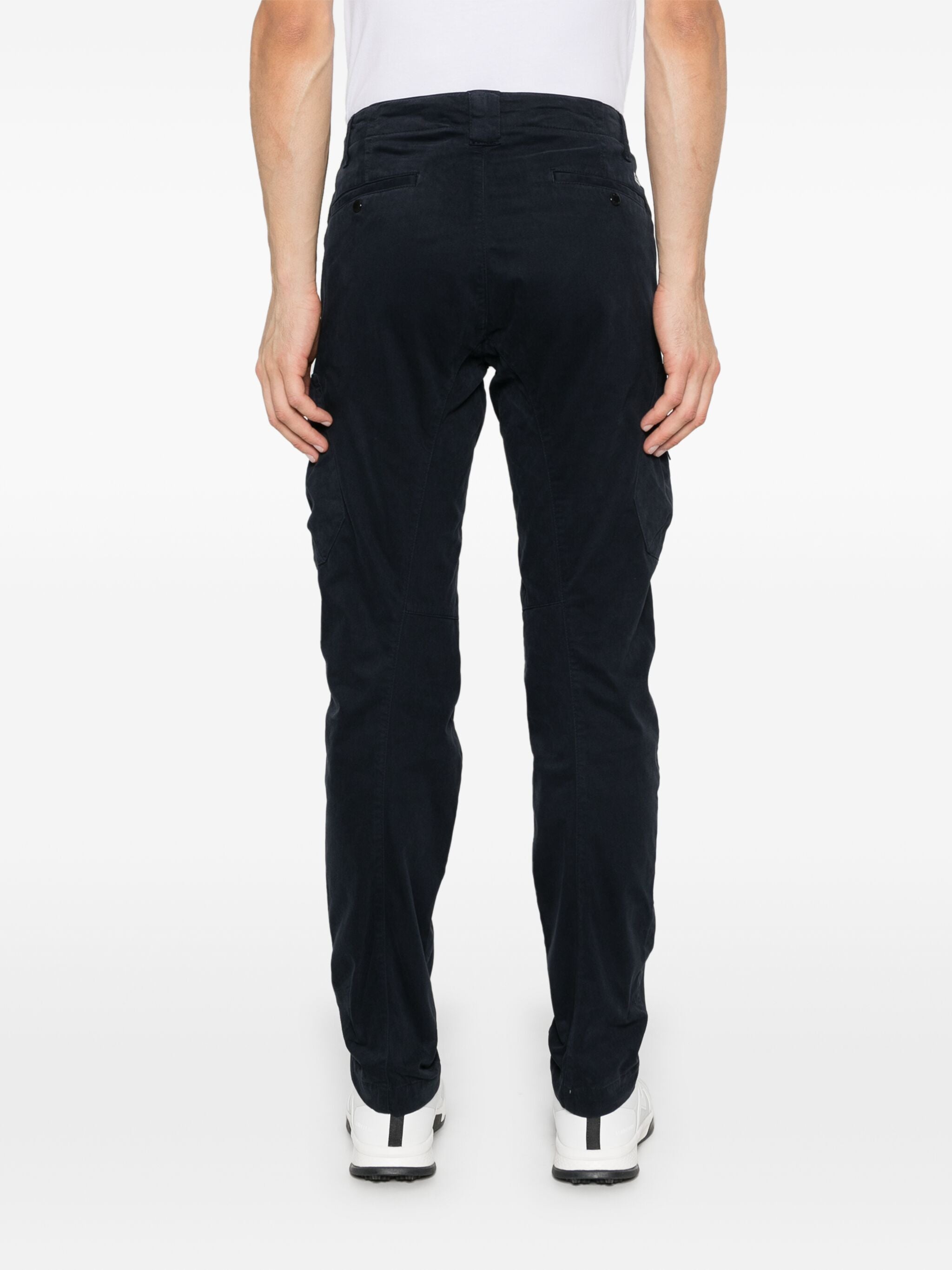 CP COMPANY LENS-EMBELLISHED CARGO PANTS