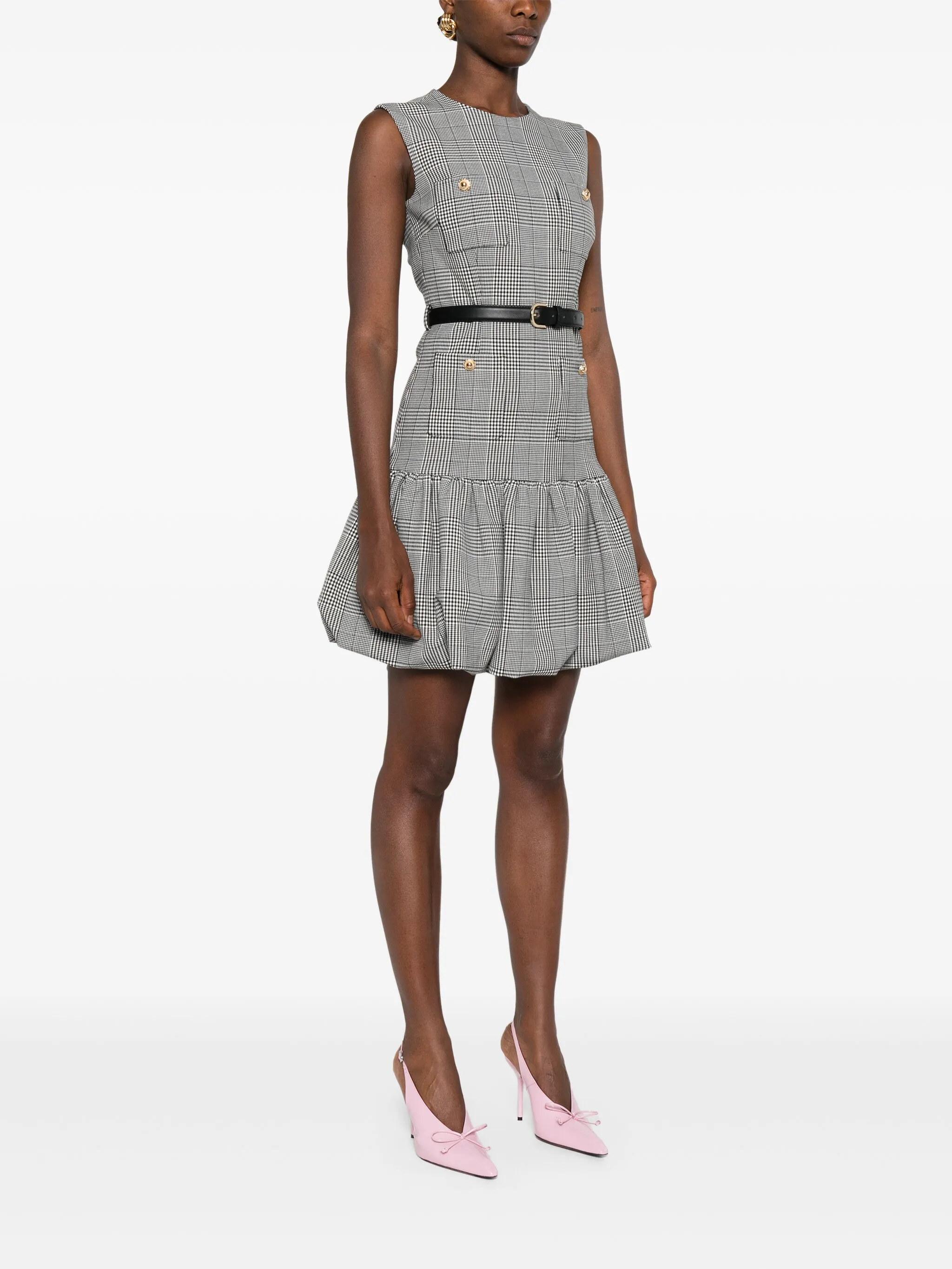 VESTIDO SELF PORTRAIT CUADROS