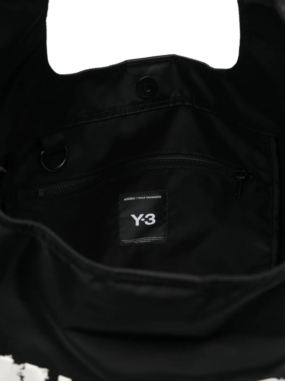 BOLSO Y3 LOGO ESTAMPADO