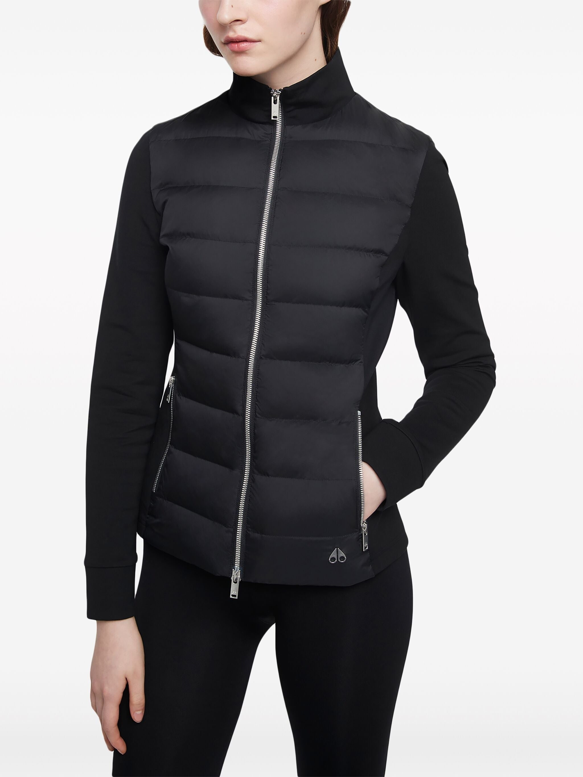 MOOSE KNUCKLES NAOMI HIGH-NECK PUFFER JACKET