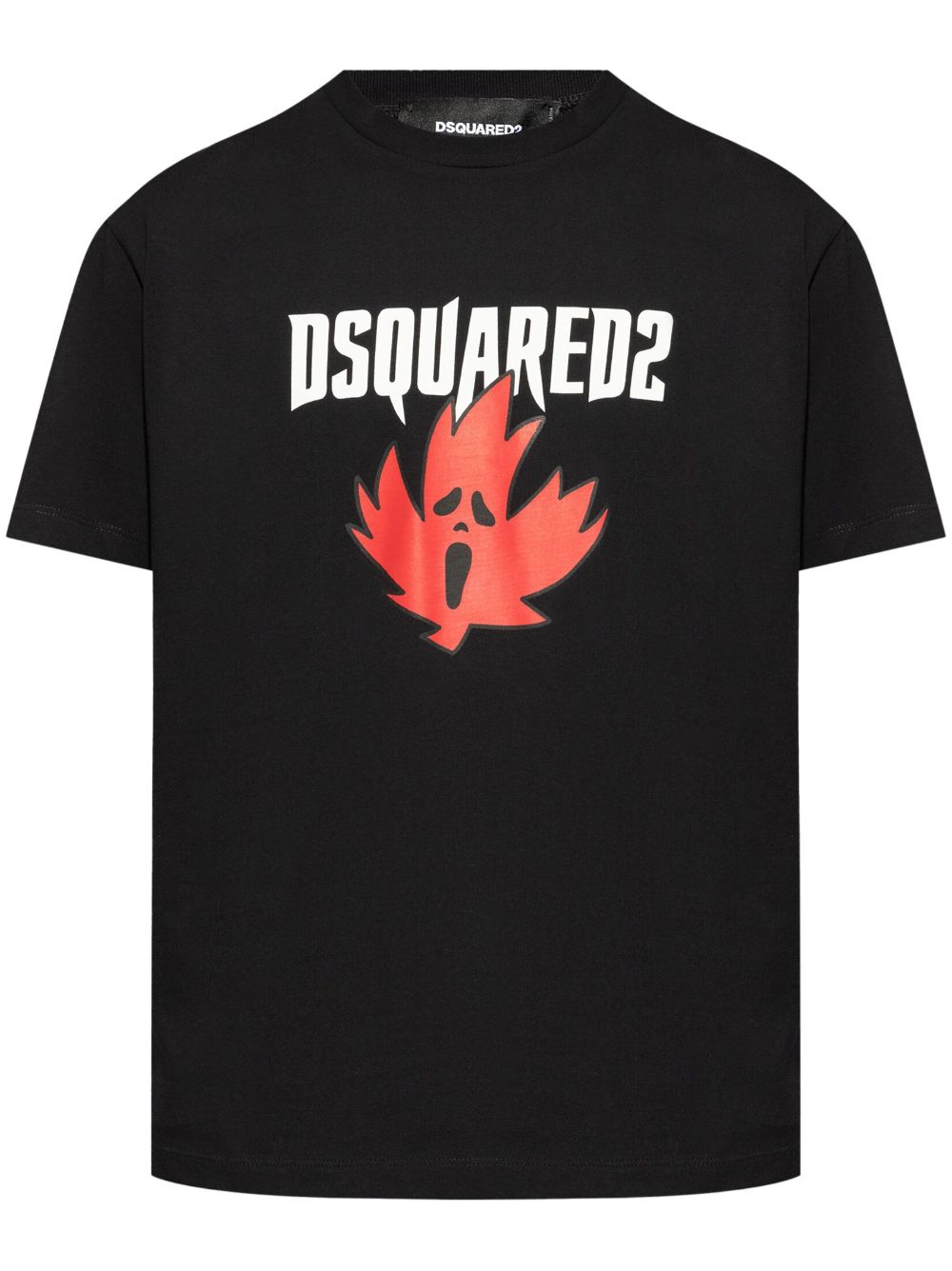 DSQUARED2 LOGO-PRINT COTTON T-SHIRT