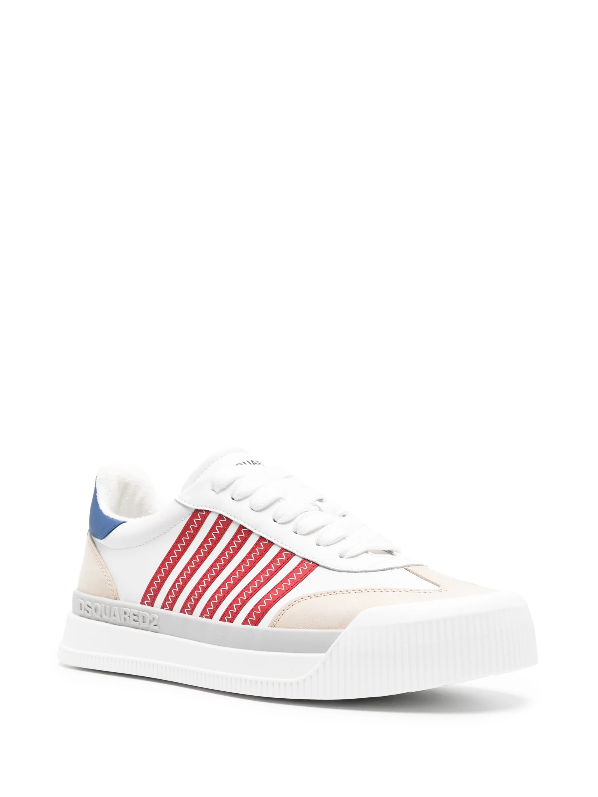 DSQUARED2 NEW JERSEY LEATHER SNEAKERS