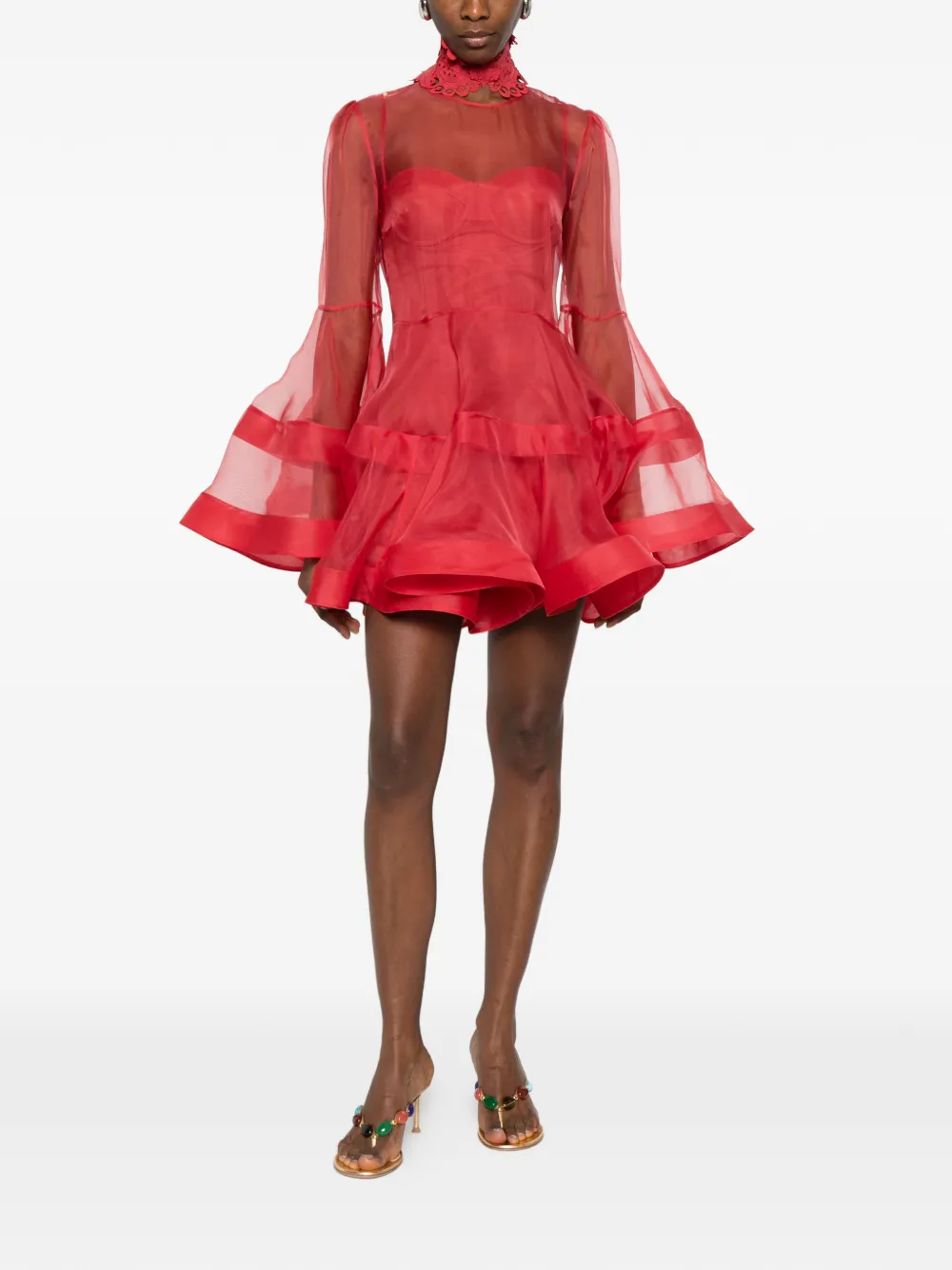 VESTIDO ZIMMERMANN REBELLION LANTERN