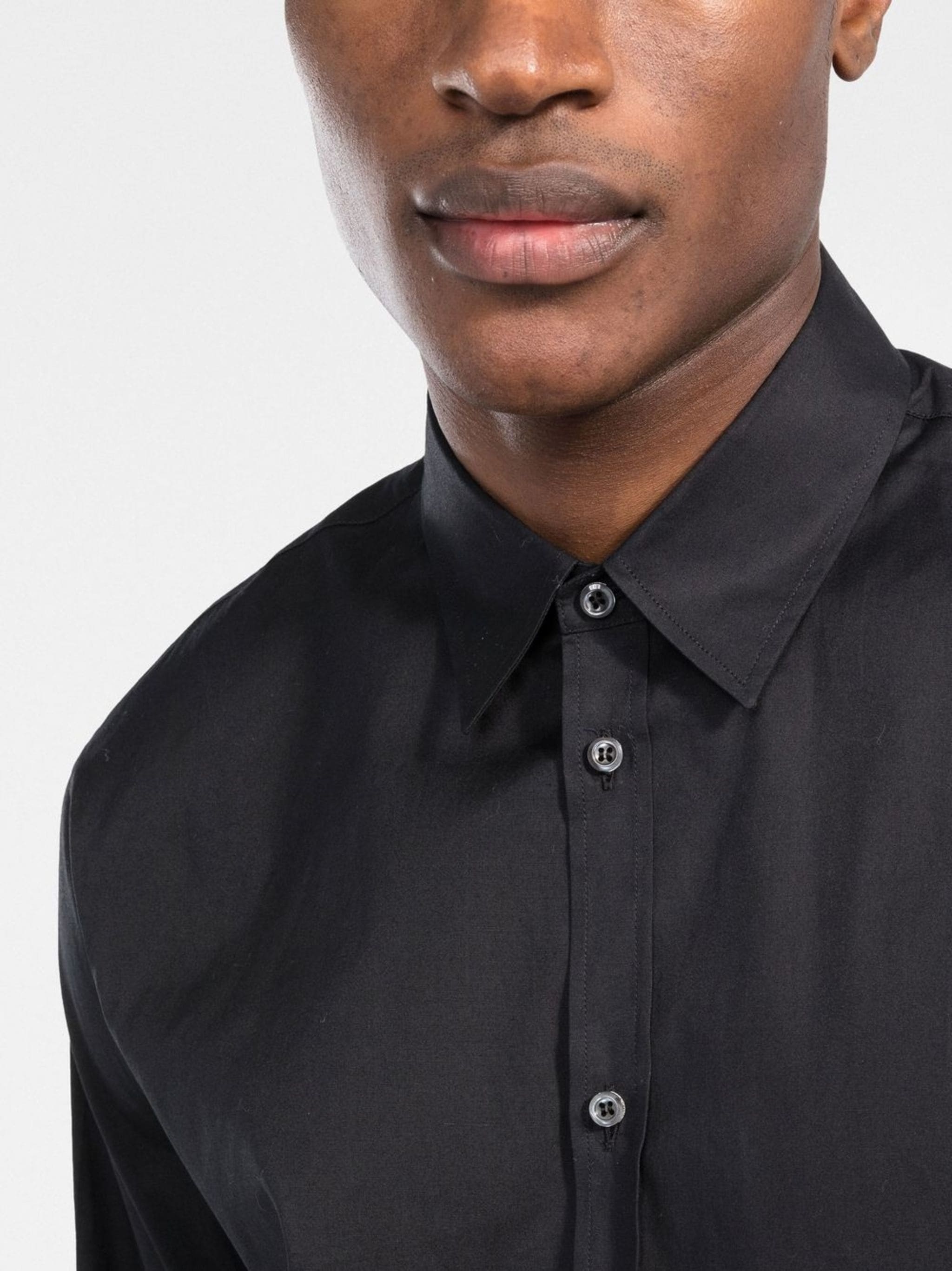 DSQUARED2 CLASSIC-COLLAR POPLIN SHIRT