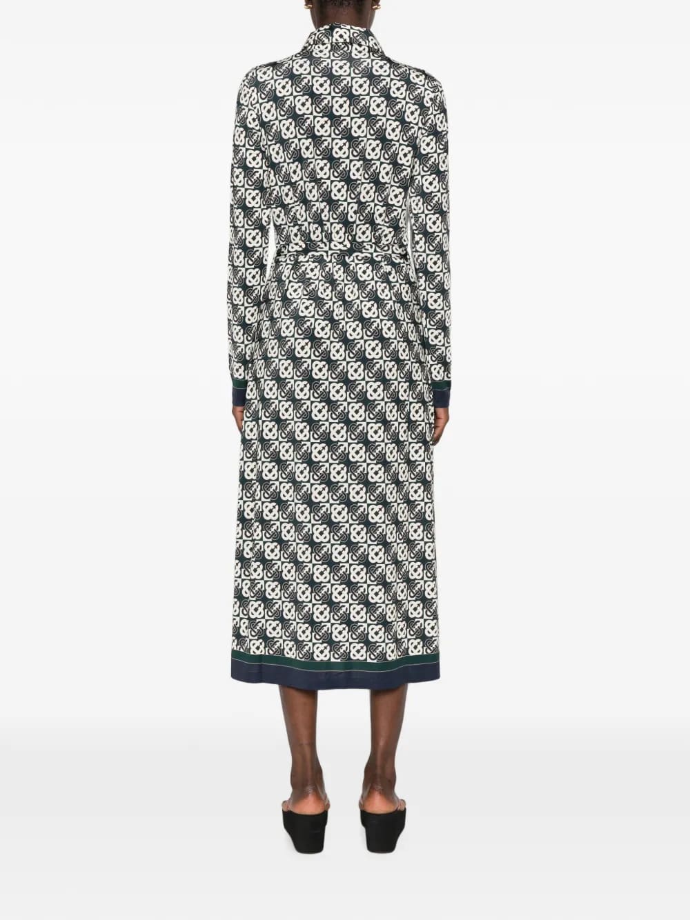 VESTIDO CASABLANCA MONOGRAMA
