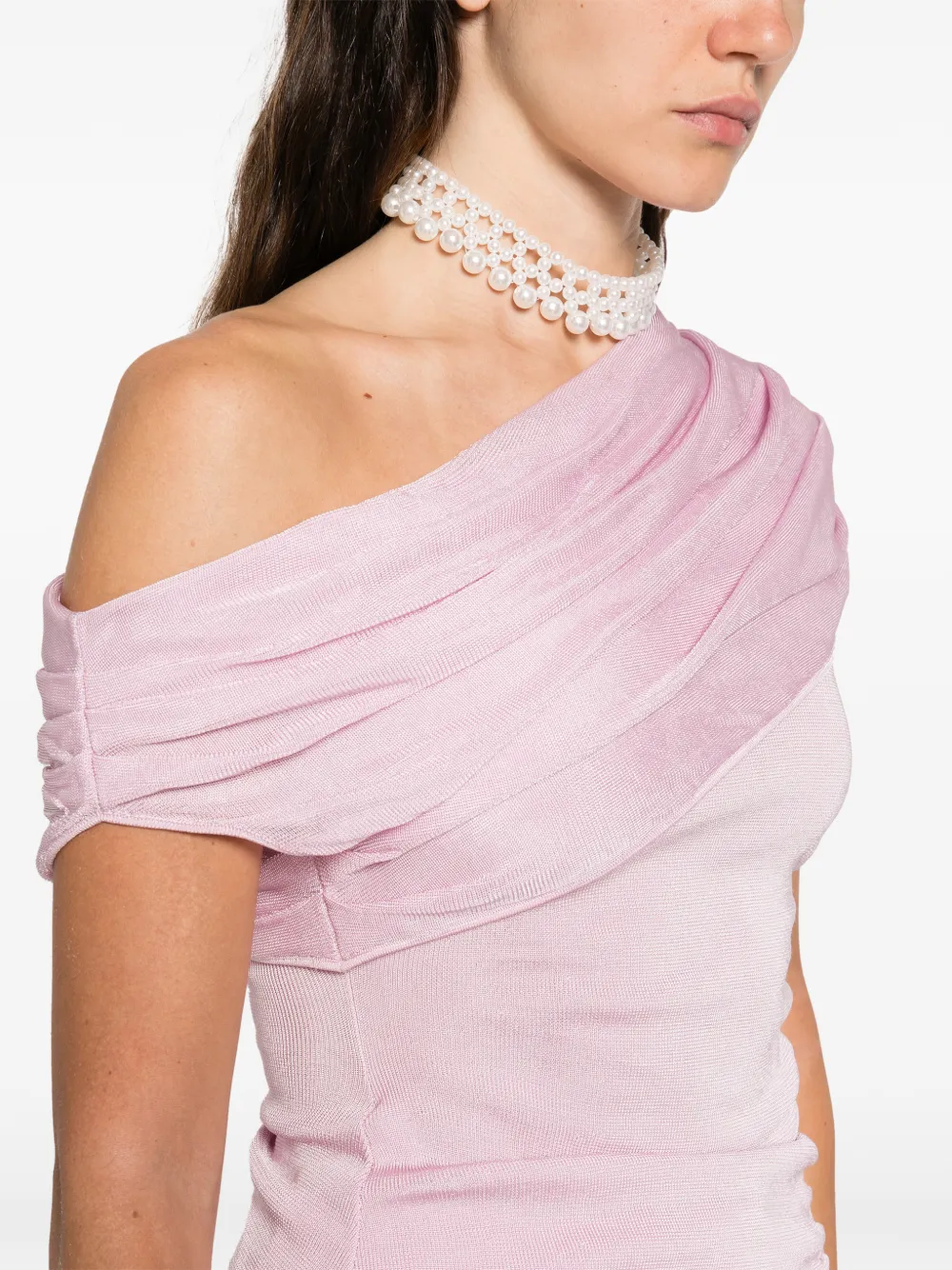 VESTIDO SELF-PORTRAIT DRAPEADO