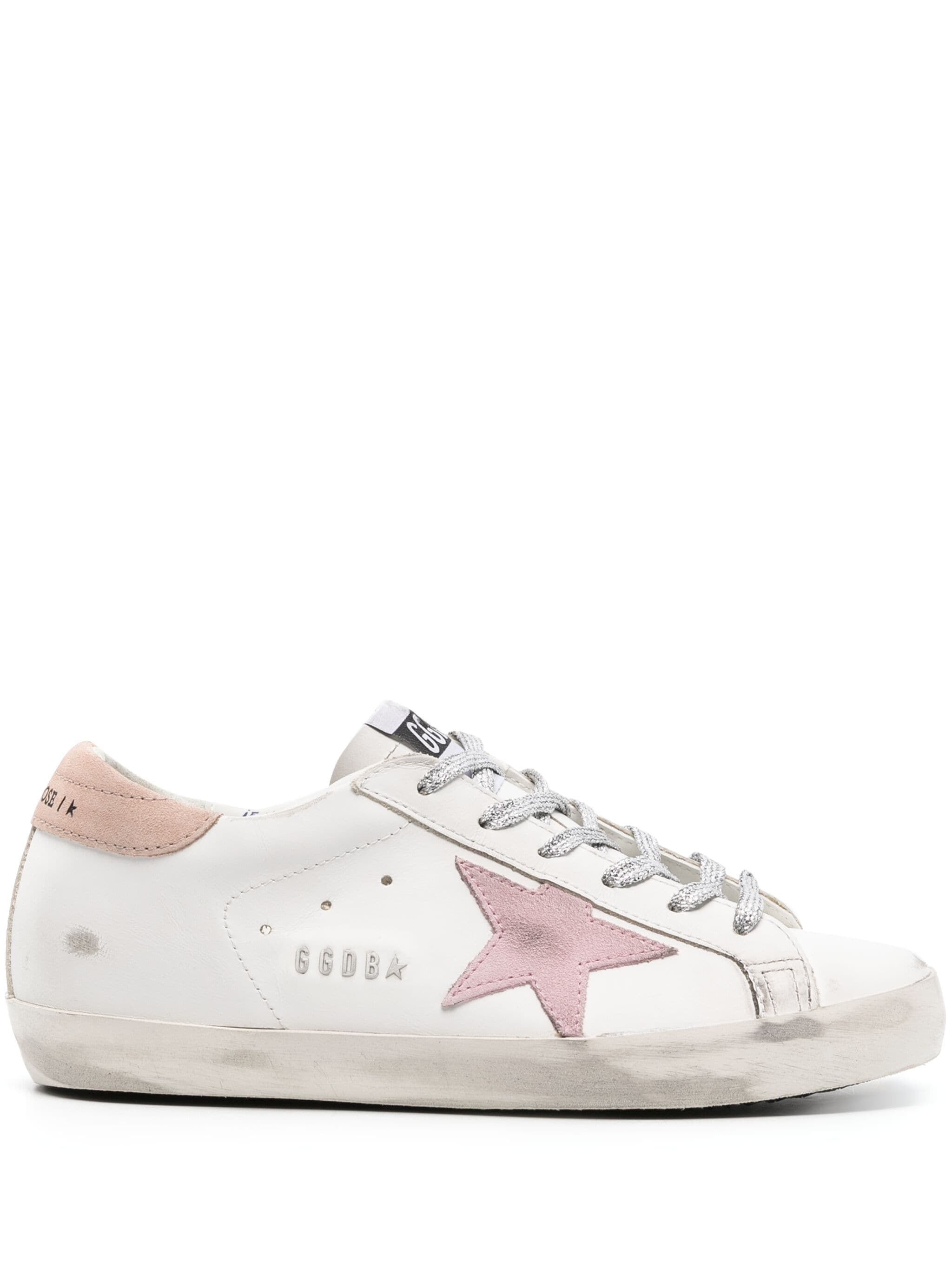 GOLDEN GOOSE SUPERSTAR LEATHER SNEAKERS