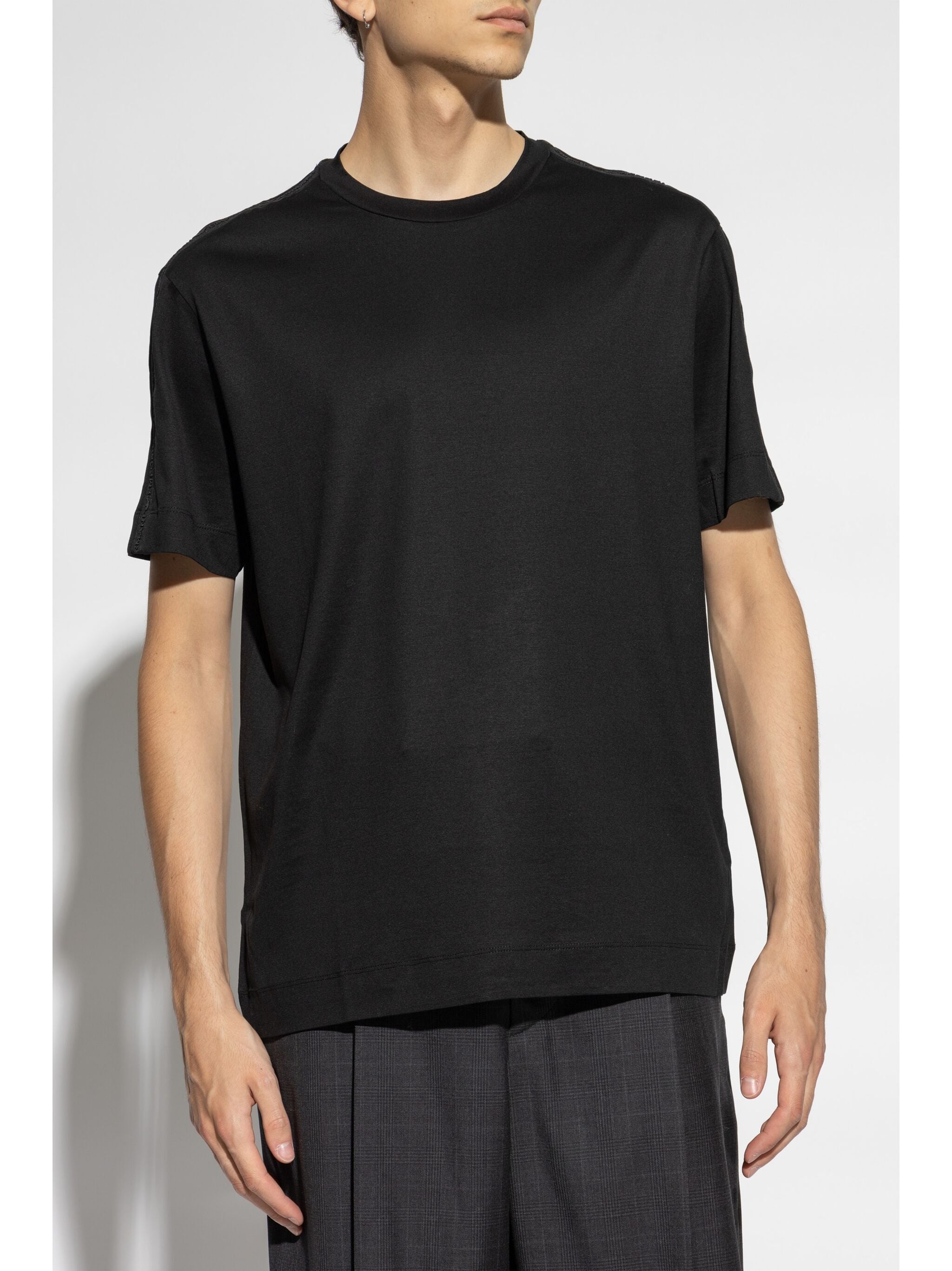 EMPORIO ARMANI LOGO DETAILING T-SHIRT