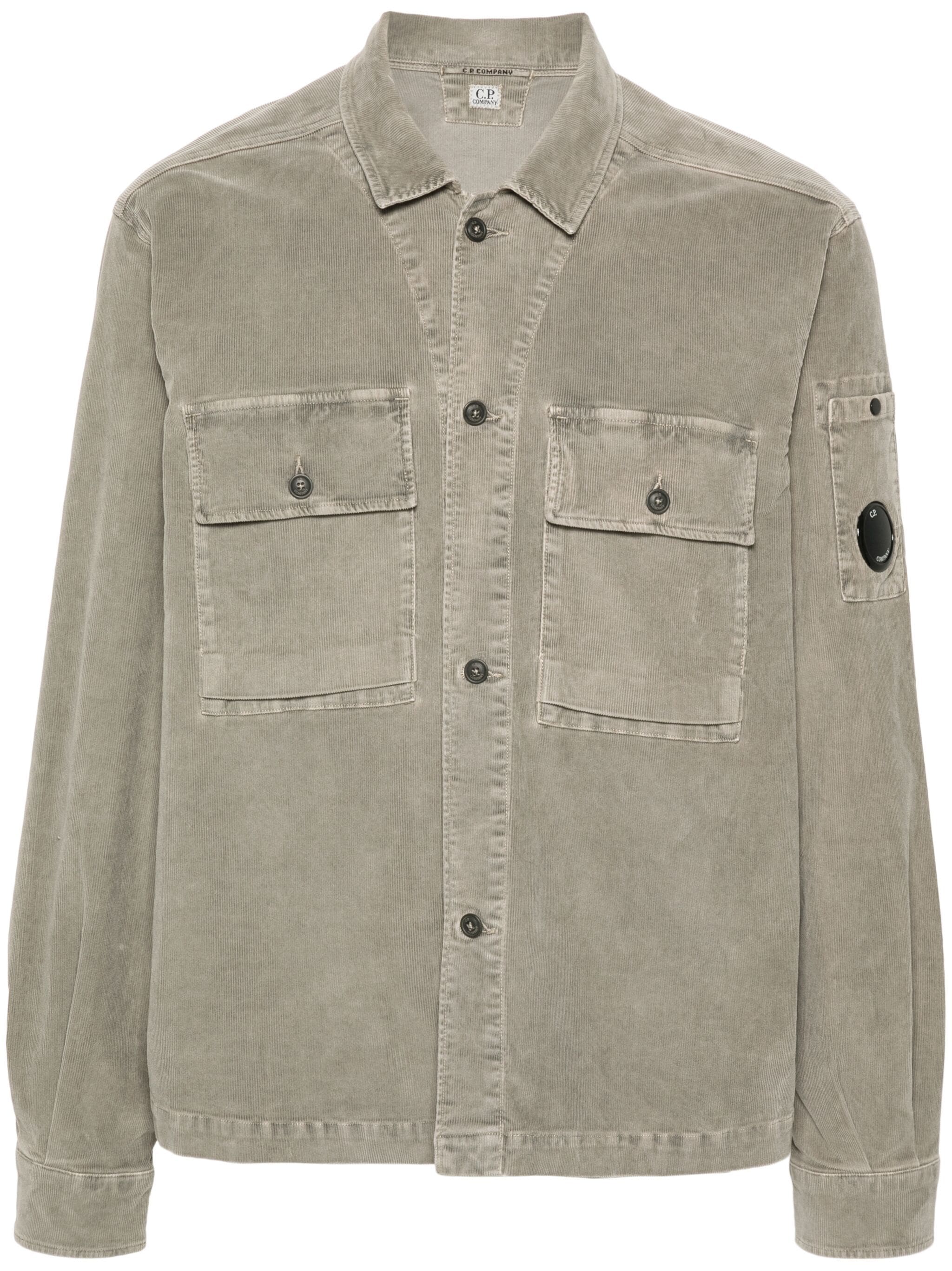 CP COMPANY LENS-DETAIL SHIRT