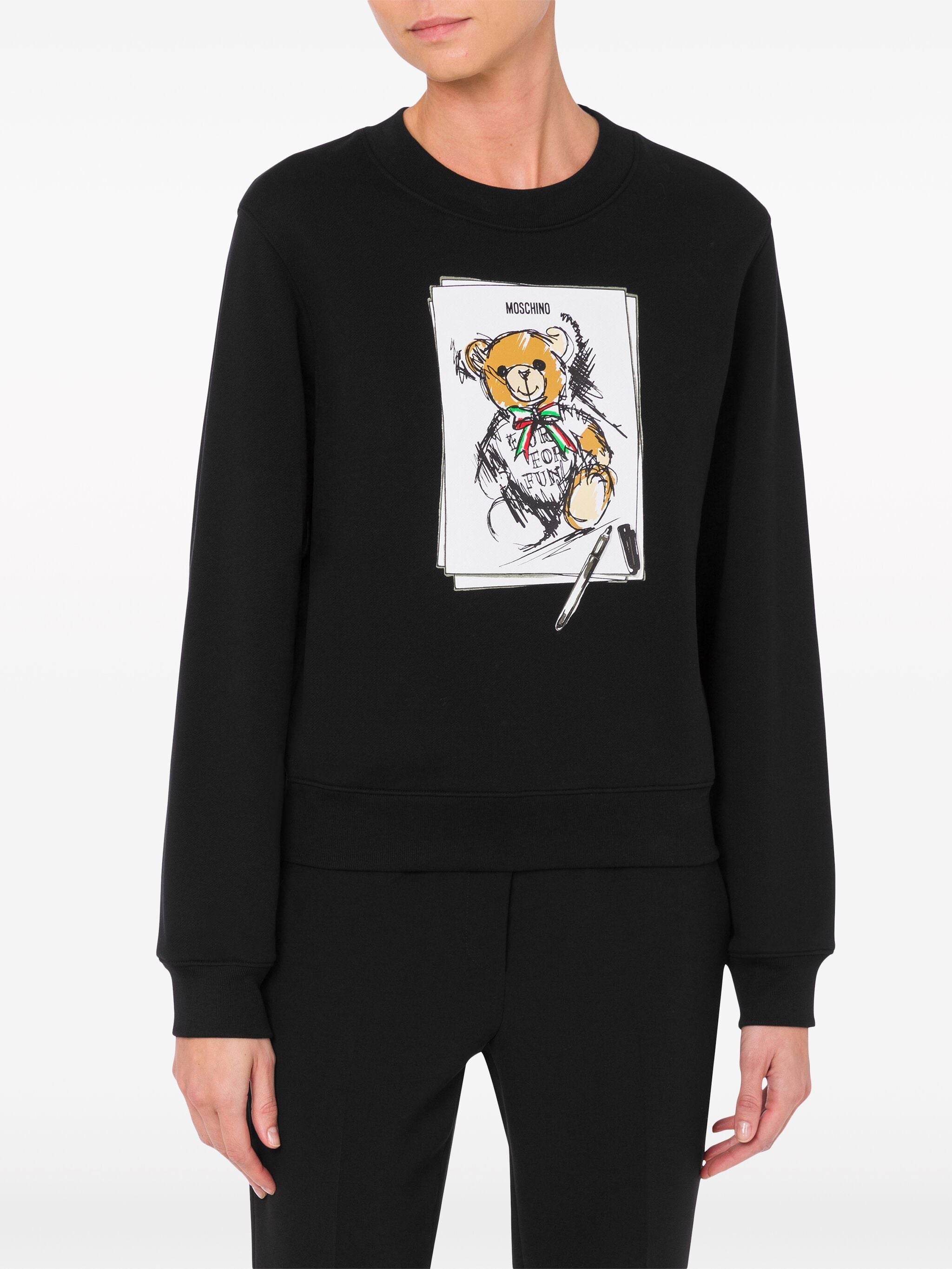 MOSCHINO TEDDY BEAR SWEATSHIRT