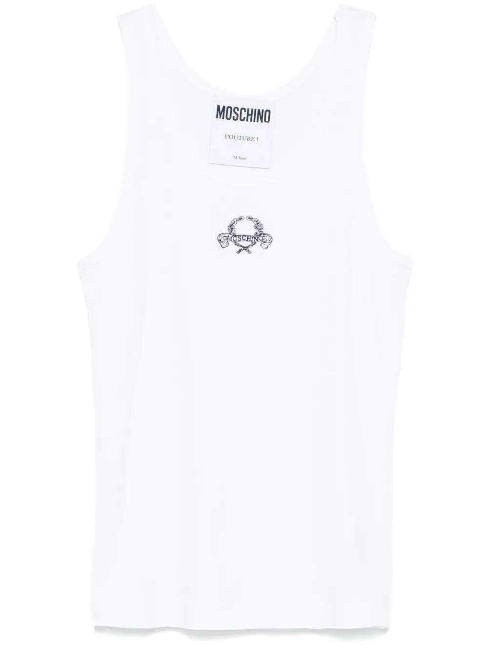 CAMISETA MOSCHINO TIRANTES LOGO