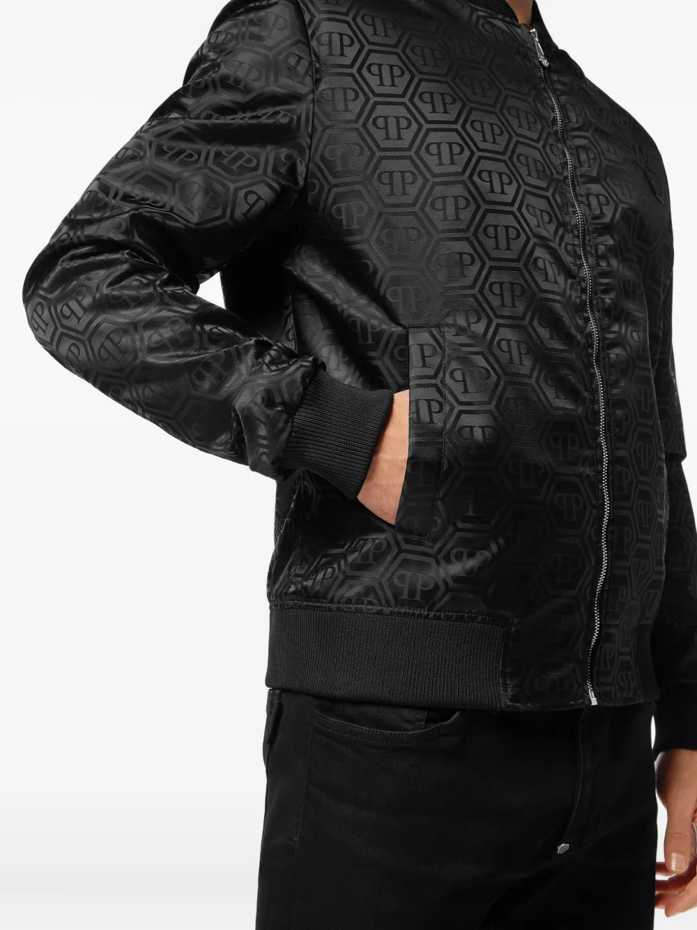 CHAQUETA PHILIPP PLEIN MONOGRAMA