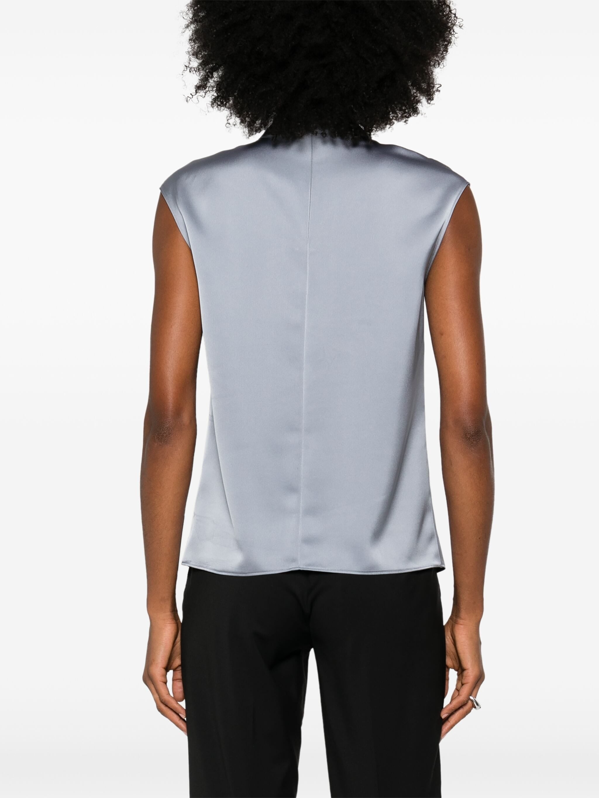 EMPORIO ARMANI SLEEVELESS BLOUSE