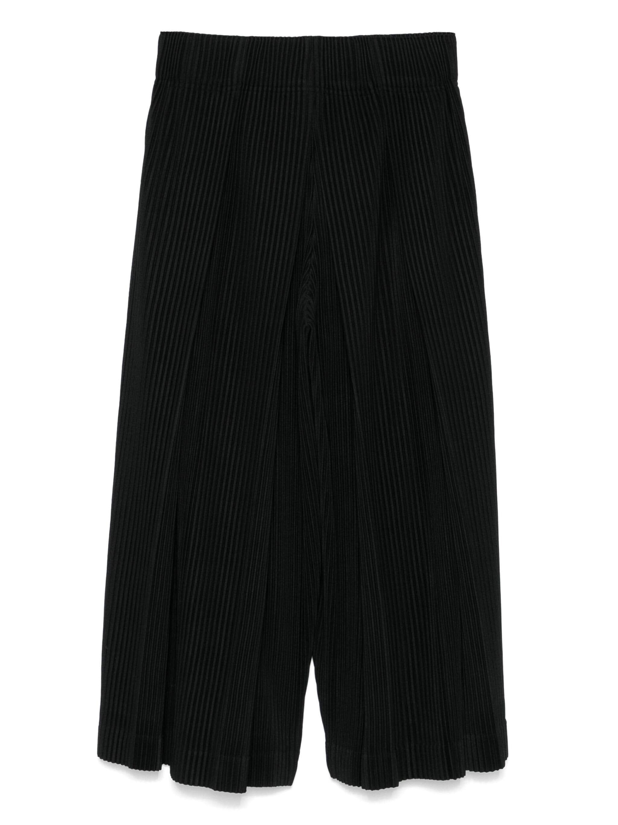 HOMME PLISSÉ ISSEY MIYAKE TUCKED TROUSERS