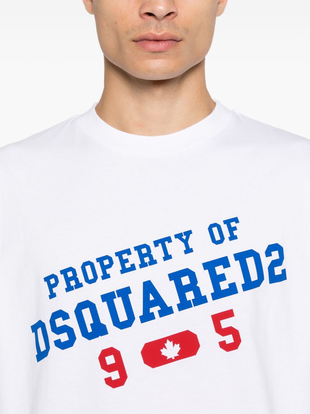 DSQUARED2 LOGO-PRINT T-SHIRT