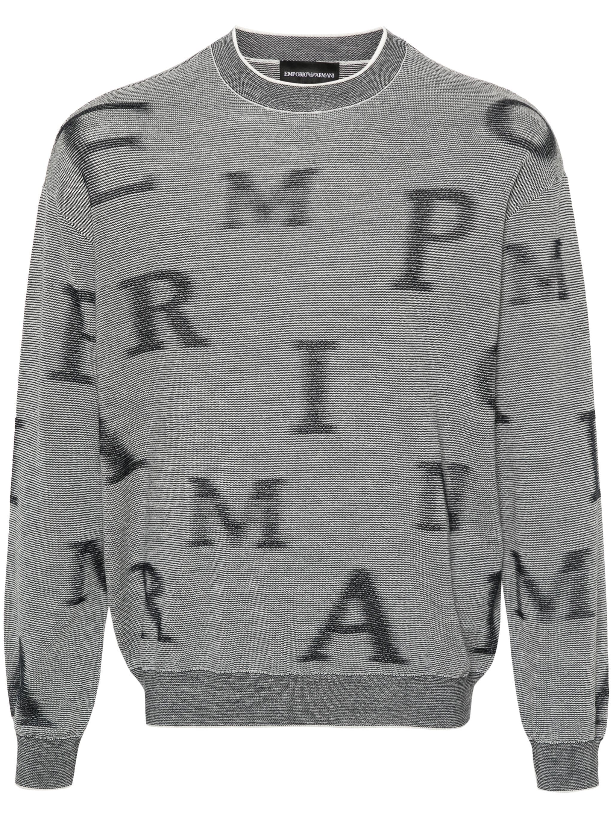 EMPORIO ARMANI CREW-NECK WOOL JUMPER