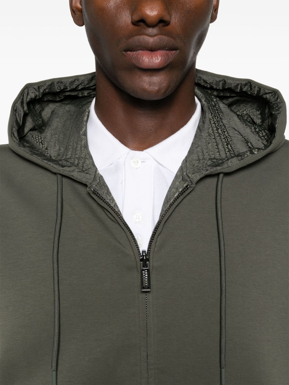 EMPORIO ARMANI REVERSIBLE HOODIE