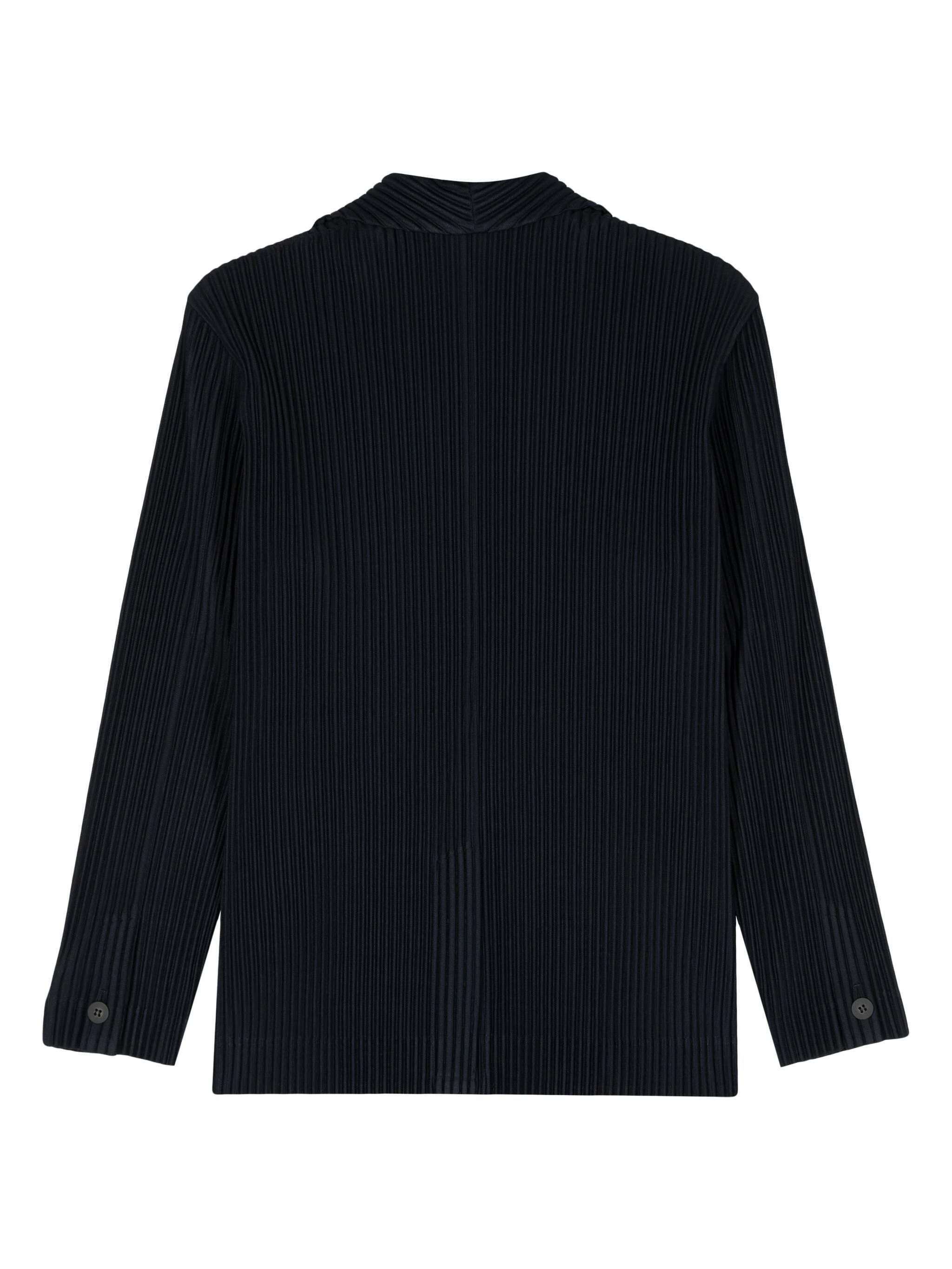 HOMME PLISSÉ ISSEY MIYAKE PLISSÉ-EFFECT SINGLE-BREASTED BLAZER