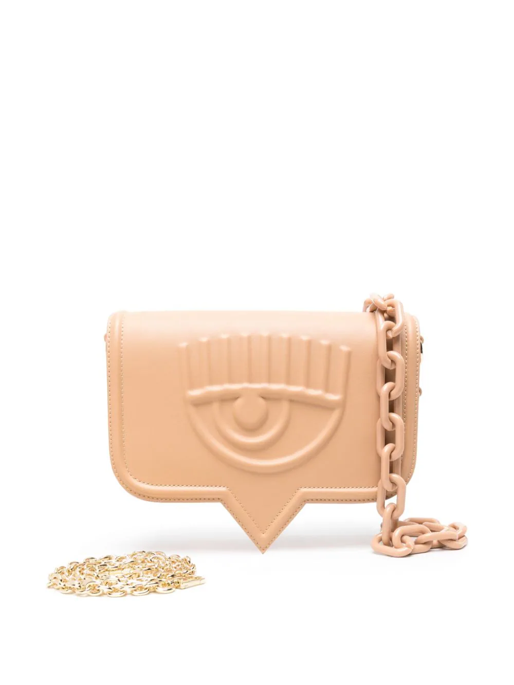 CHIARA FERRAGANI SMALL EYELIKE SHOULDER BAG