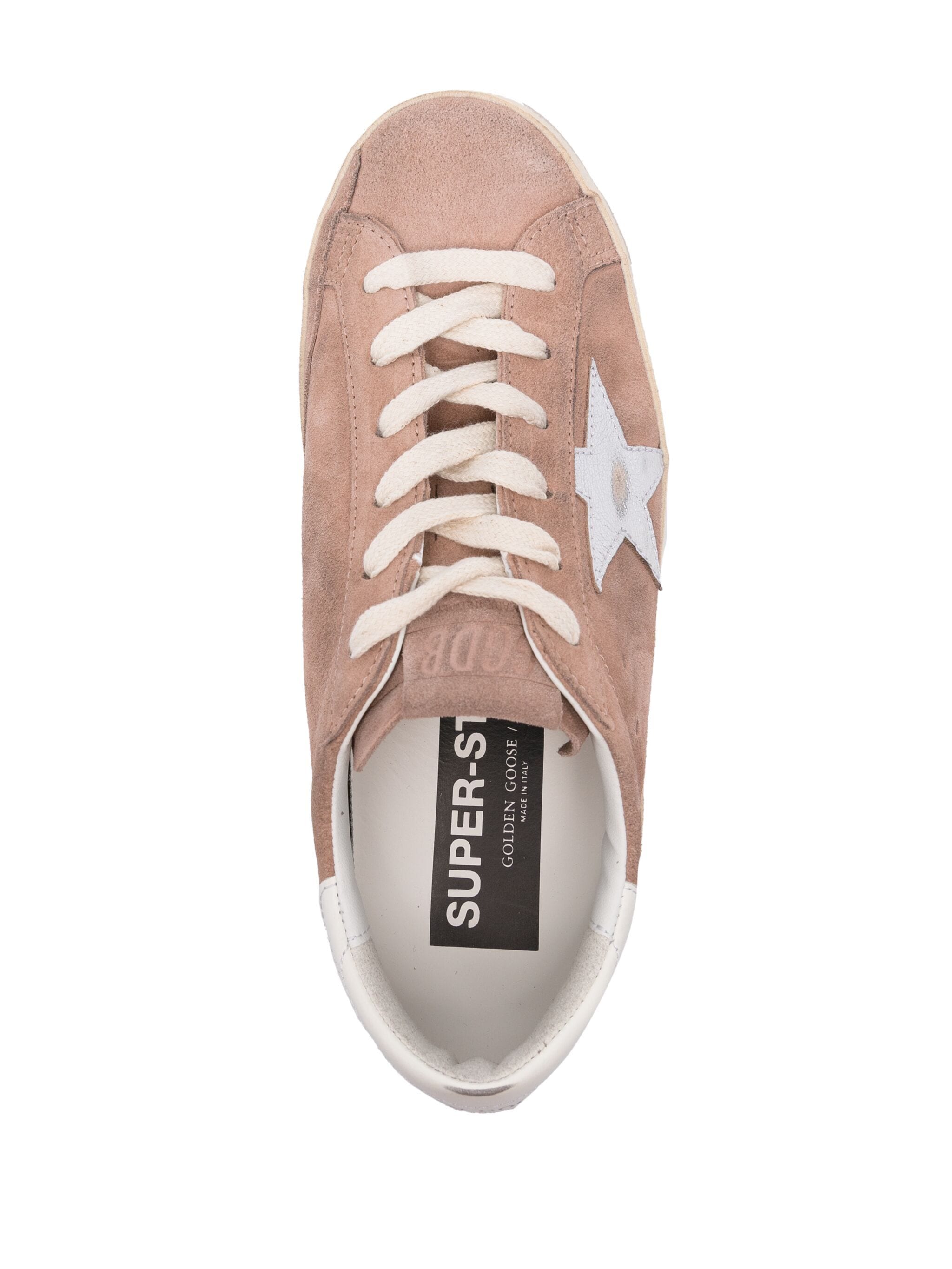 GOLDEN GOOSE SUPER-STAR SUEDE SNEAKERS