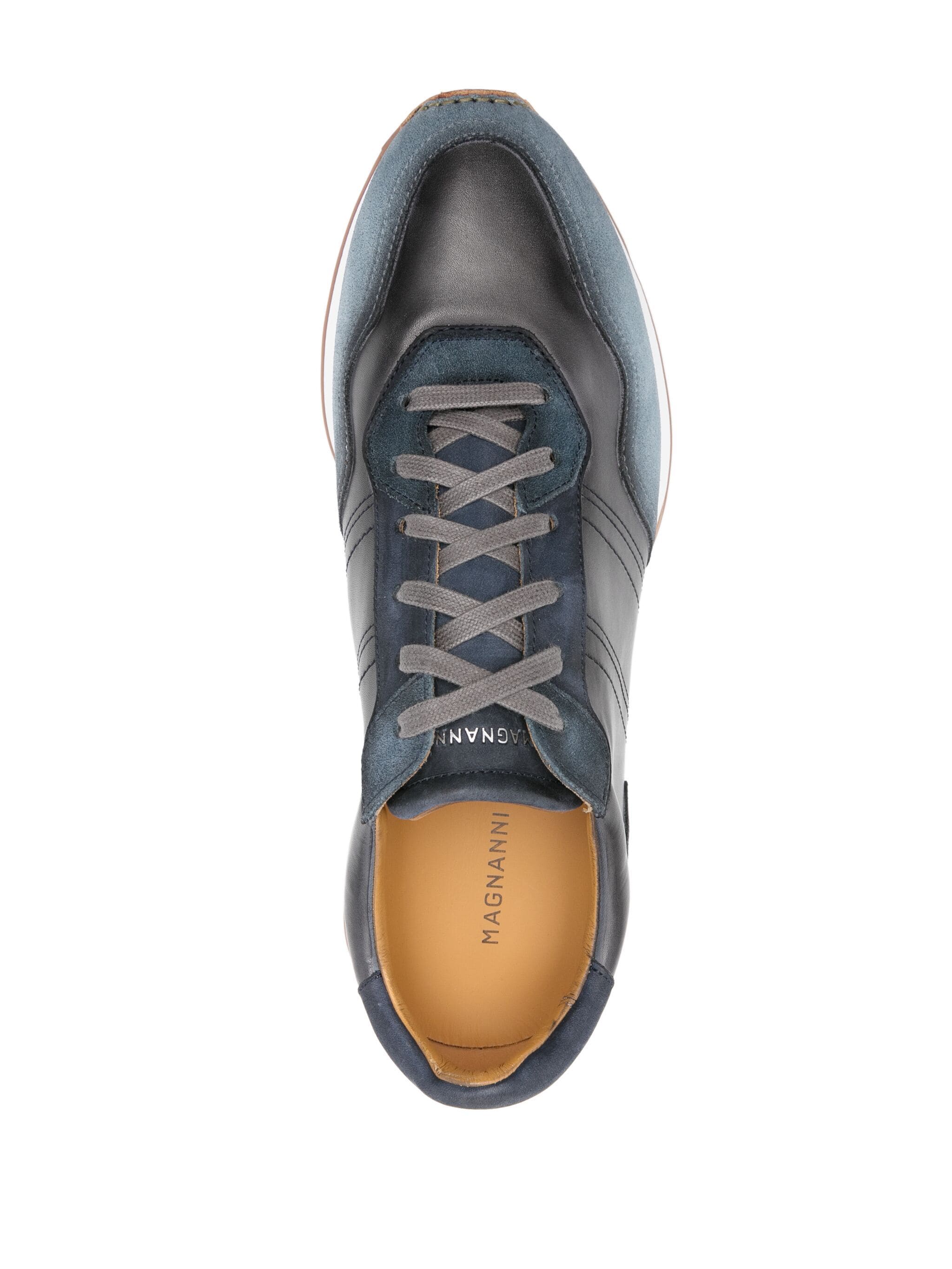 MAGNANNI ROMERO II LEATHER SNEAKERS