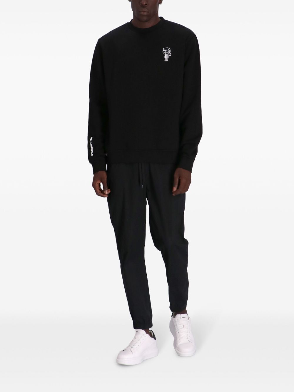 KARL LAGERFELD CREW-NECK SWEATSHIRT